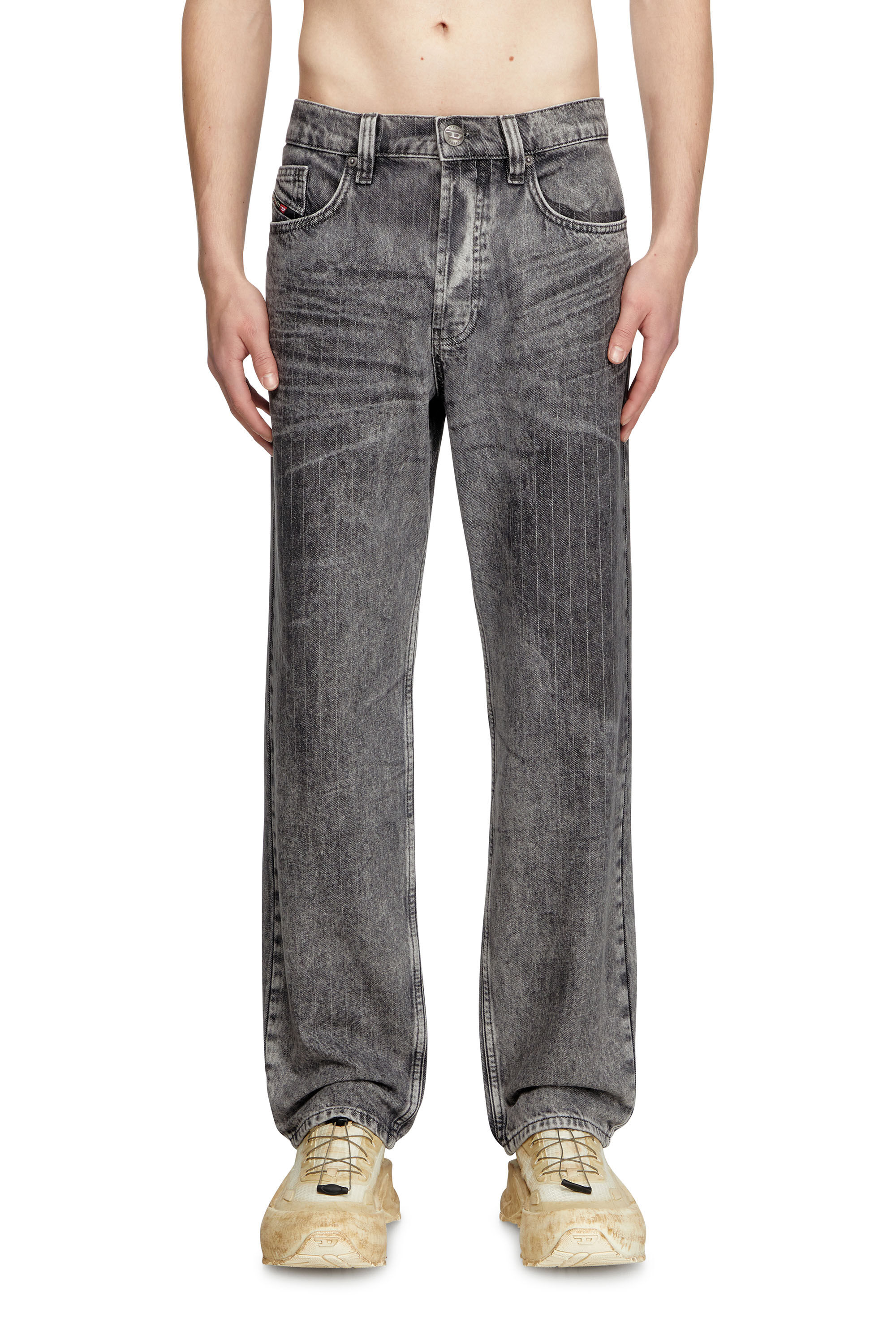Diesel - Man's Regular Jeans 2010 D-Macs 0ABCU, Light Grey - 3