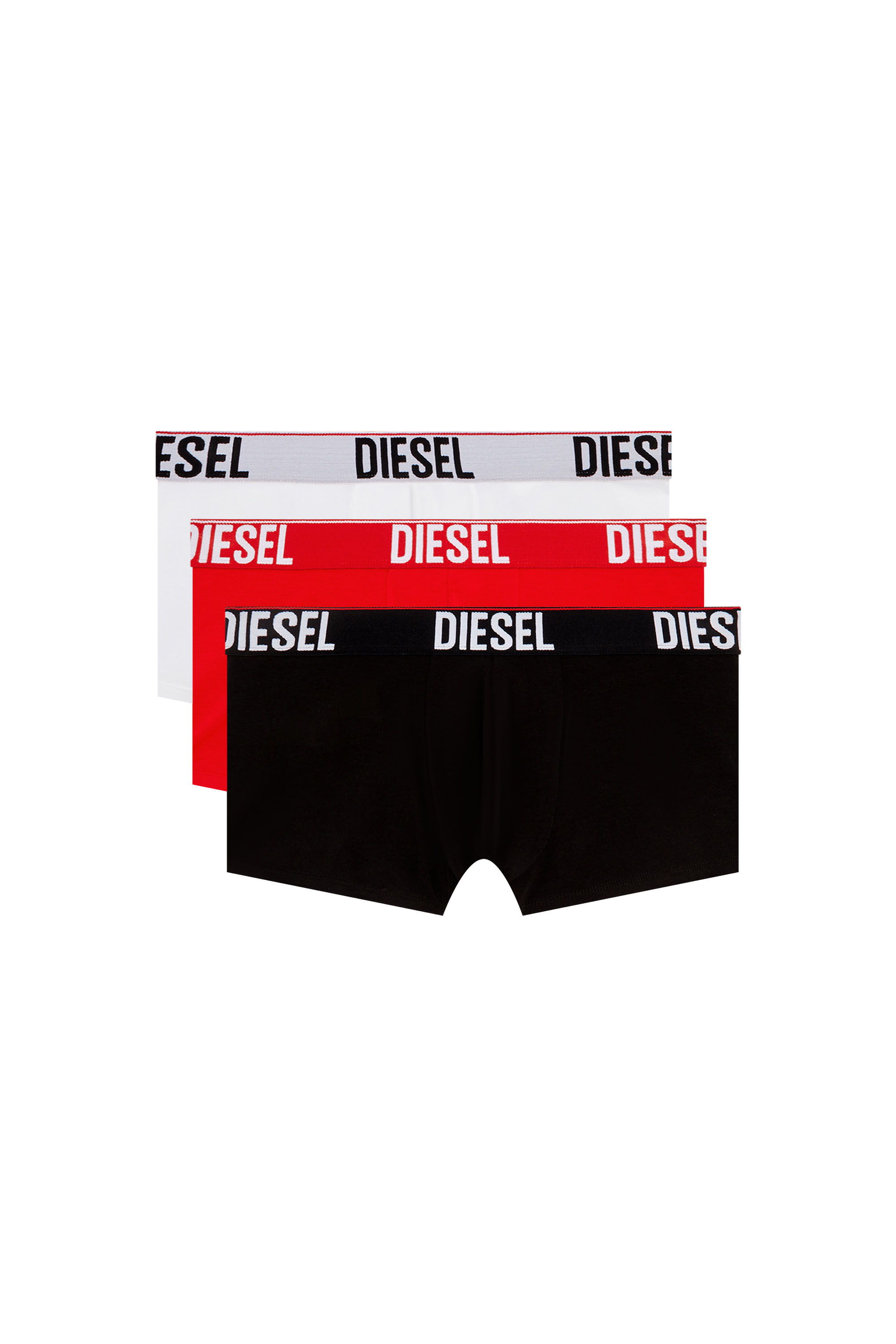 Diesel - UMBX-DAMIENTHREEPACK, Man Three-pack boxer briefs with tonal waist in Multicolor - Image 2