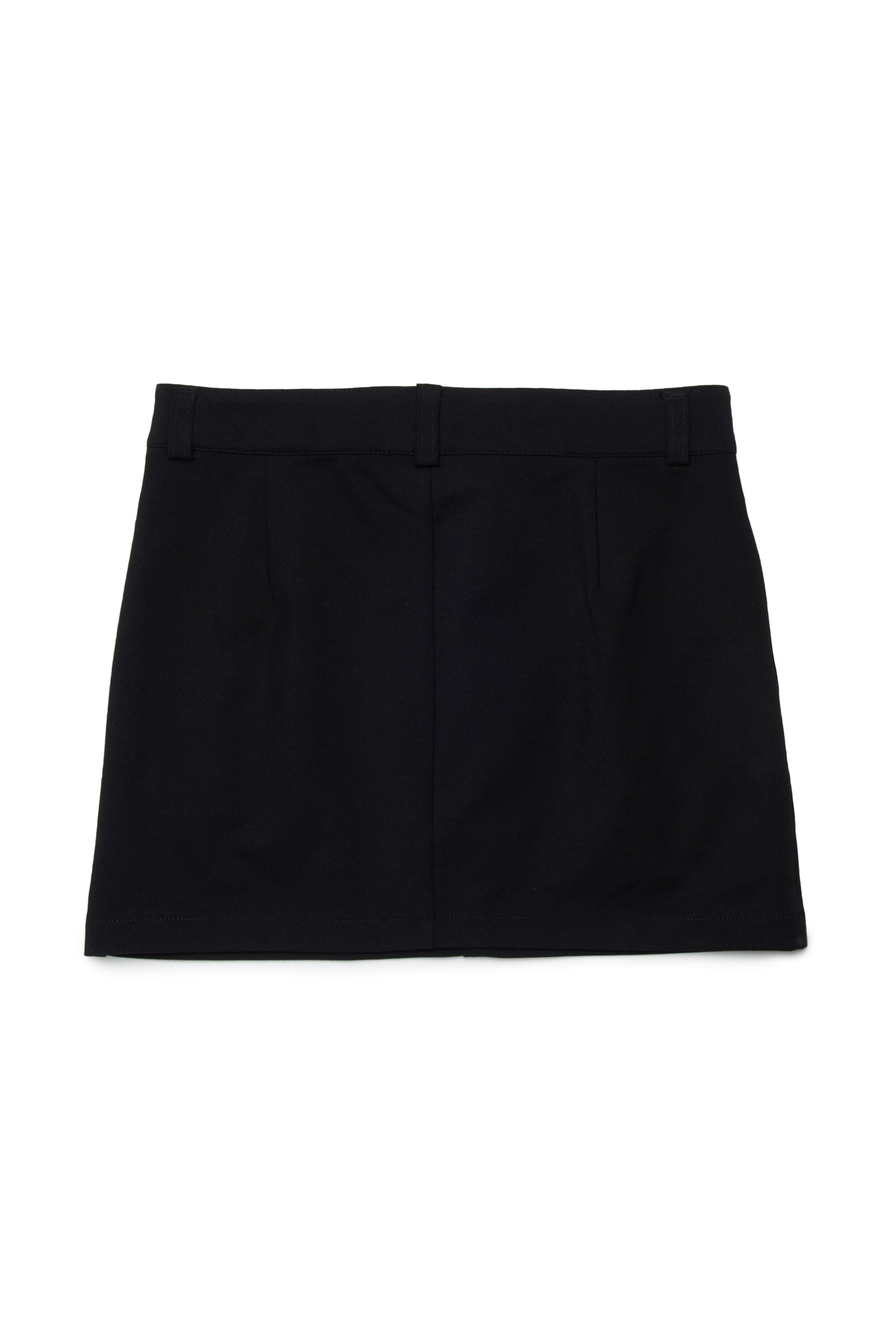 Diesel - GAMY, Woman's Viscose-blend skirt with front darts in Black - 2