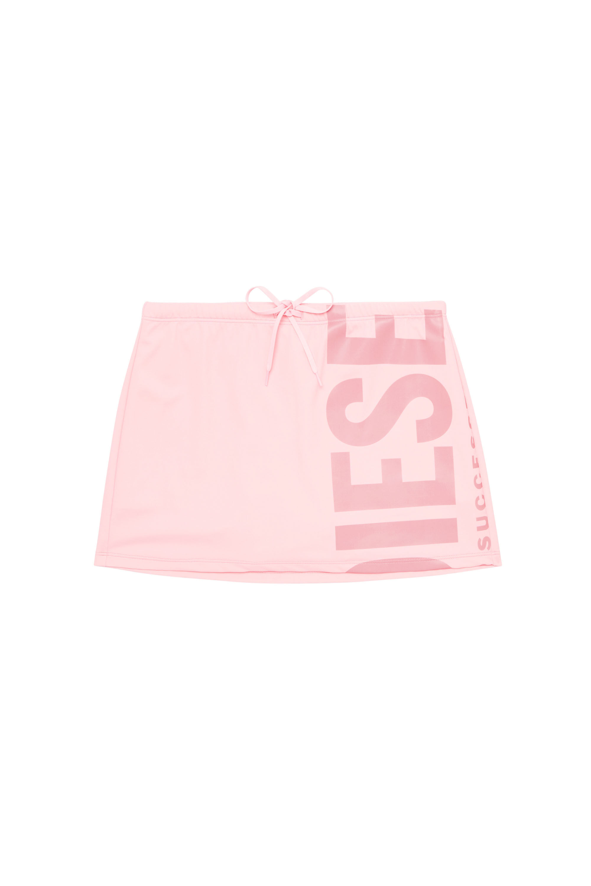 Women's Beach skirt with maxi logo | Pink | Diesel