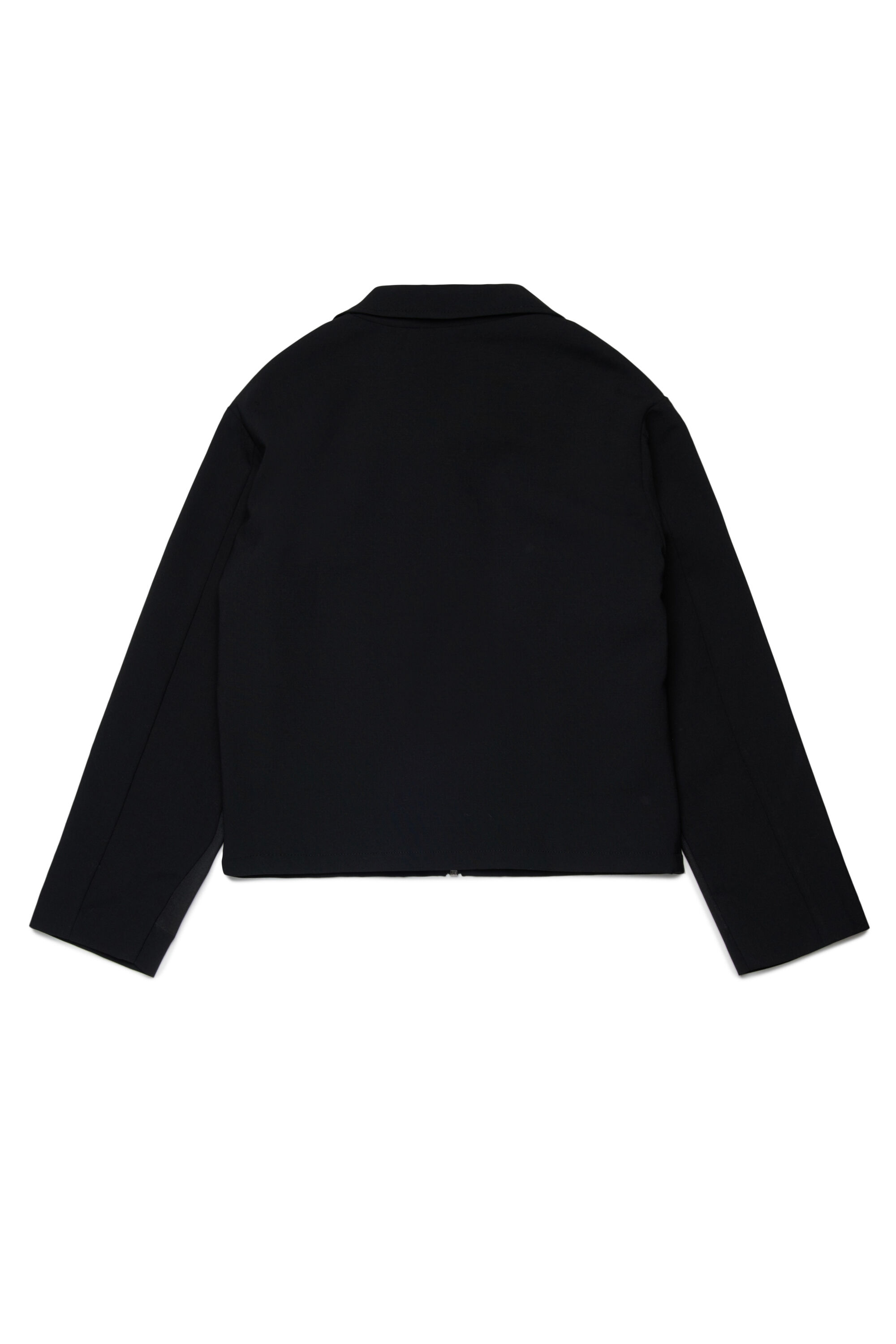 Diesel - JAKANE, Man's Jacket in coated cool wool in Black - 2