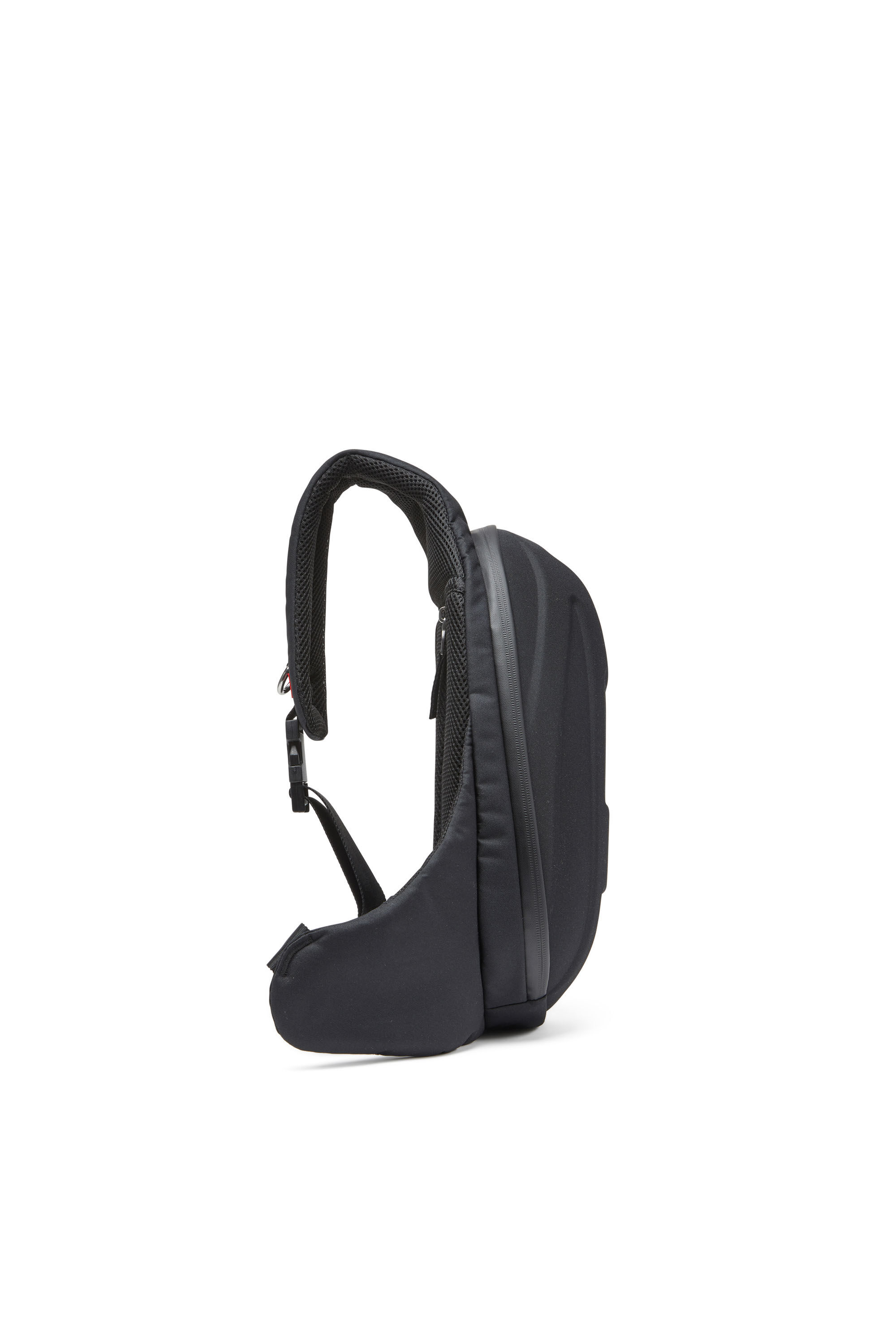 Diesel - 1DR-POD SLING BAG, Man's 1DR-Pod-Hard shell sling bag in Black - 4