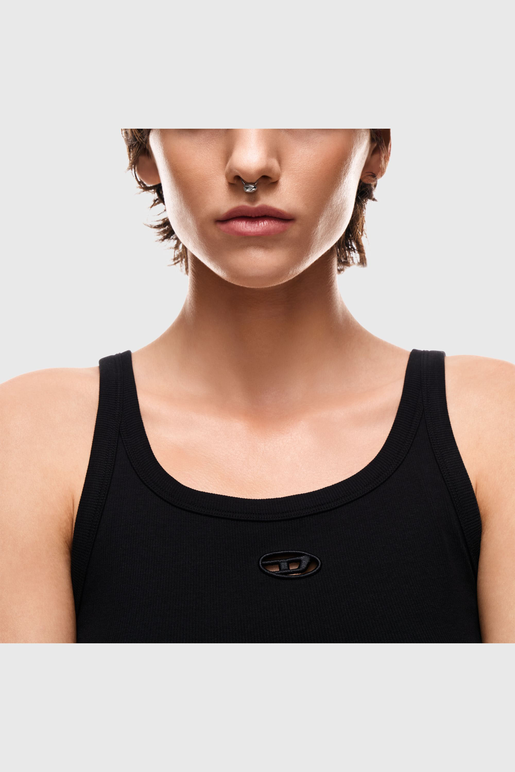 Diesel - DX1701040 JEWELLERY, Unisex's Stainless steel septum body jewelry in Silver - 4