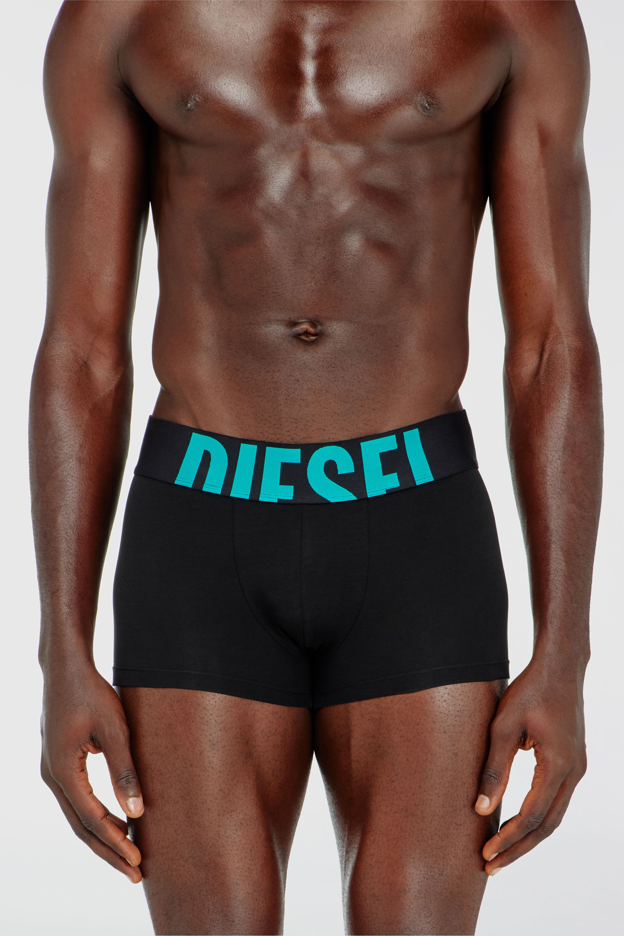 Diesel - UMBX-DAMIENTHREEPACK-5.5EL, Man's Three-pack boxer briefs in stretch cotton in Multicolor/Black - 2