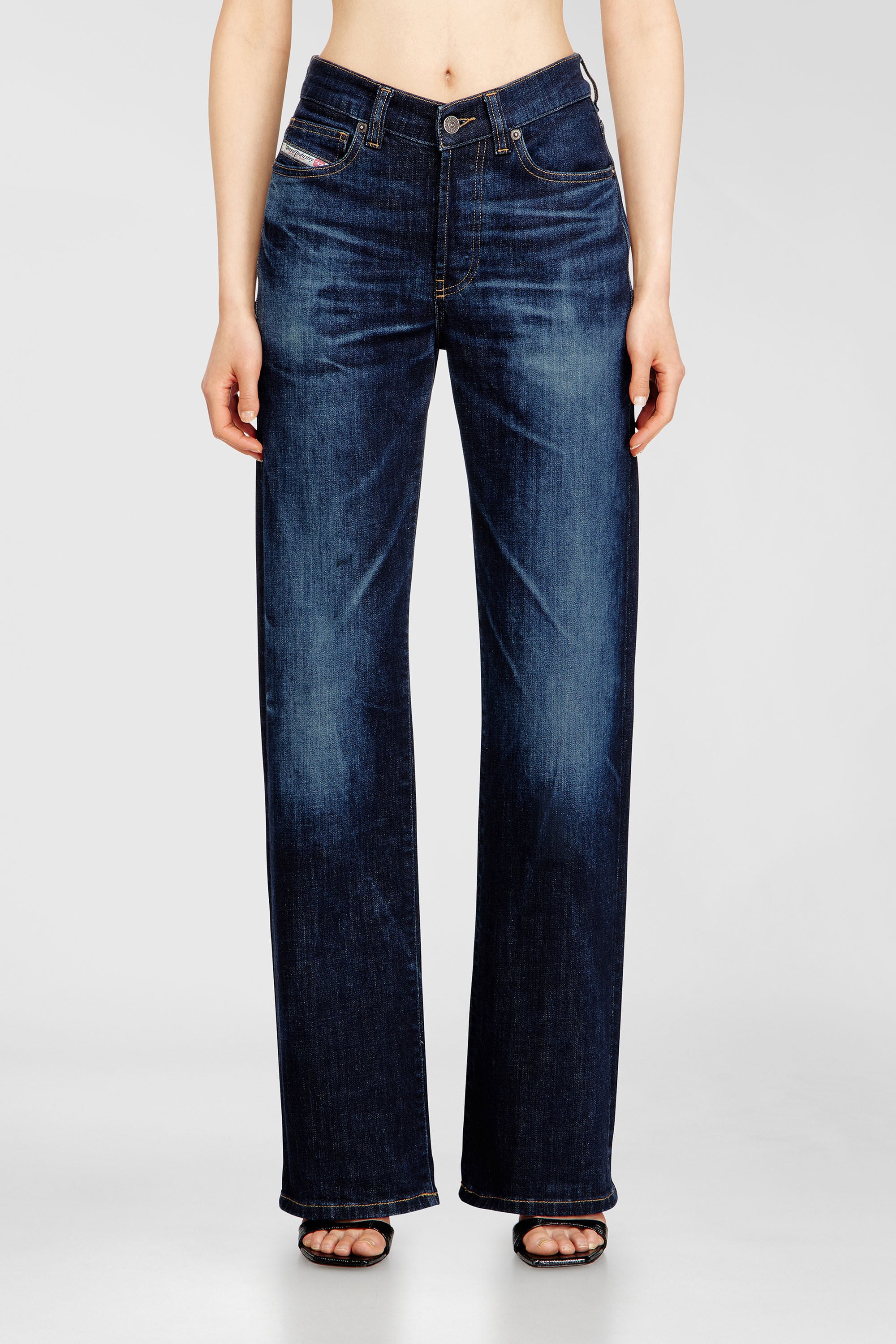 Diesel - Woman's Regular Jeans 1971 D-Sent 0ADBL, Dark Blue - 2