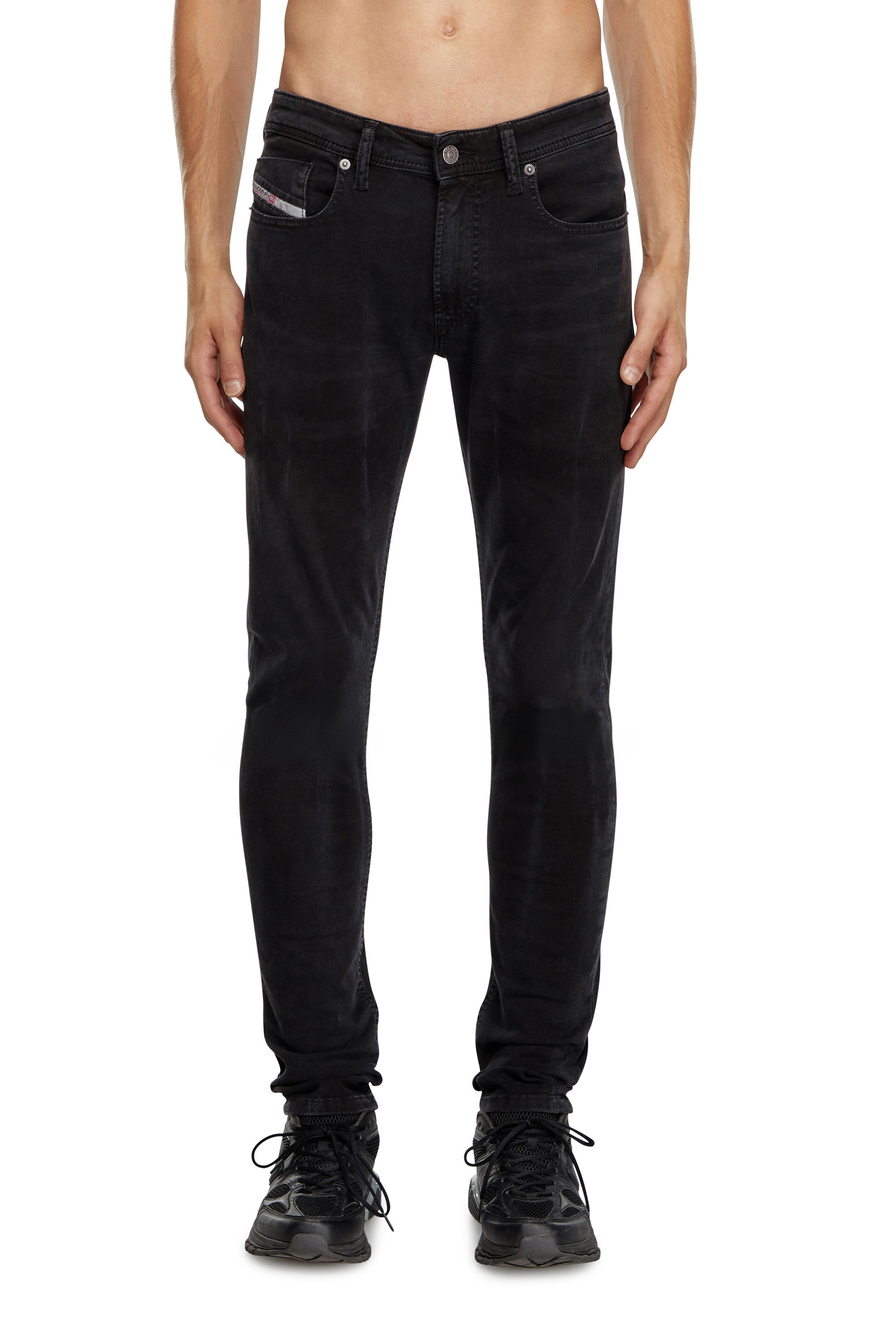 Diesel - Man's Skinny Jeans 1979 Sleenker 0ENAK, Black - 3