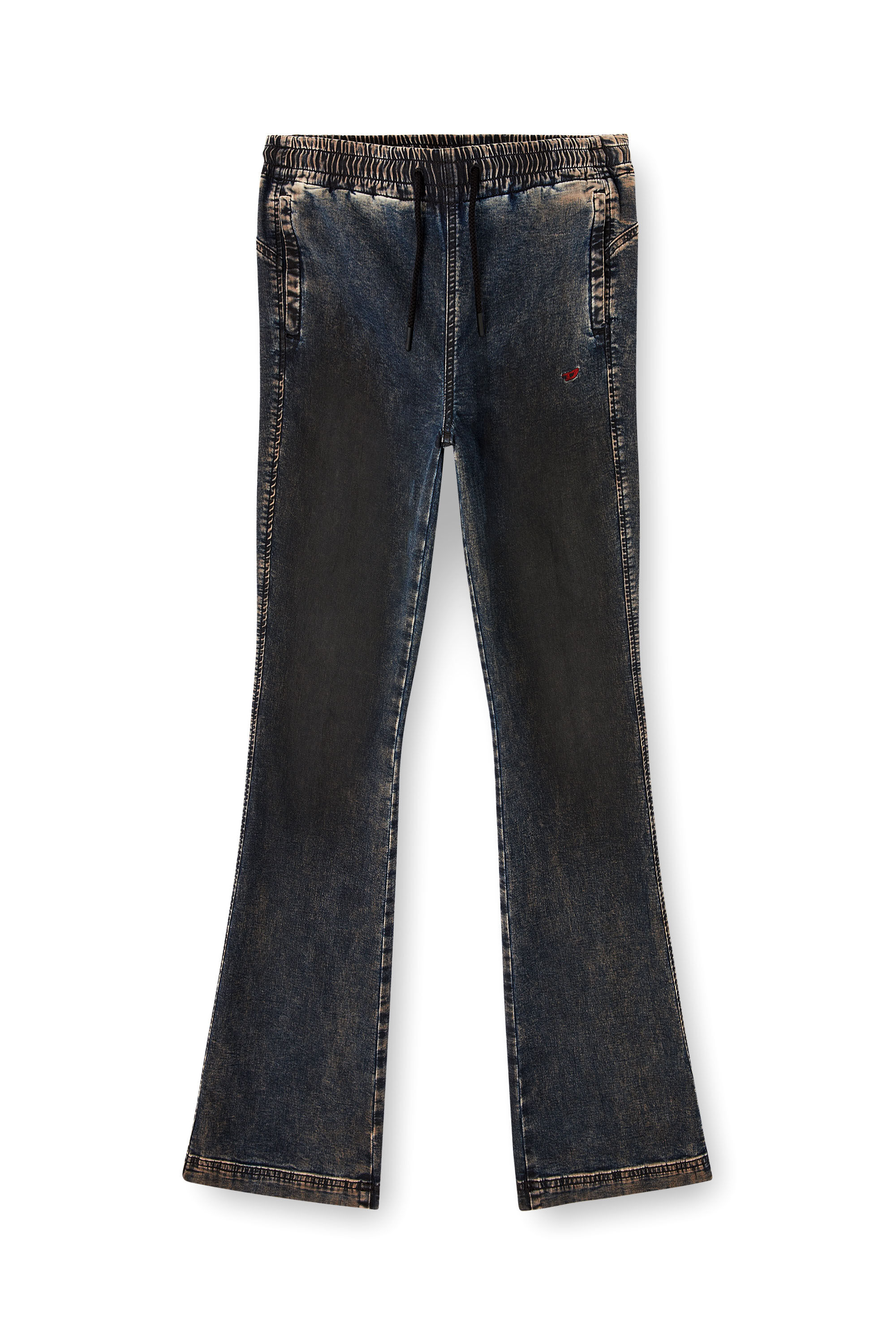 Diesel - Woman's Bootcut 2069 D-Ebbey Joggjeans&reg; 09N64, Dark Blue - 2