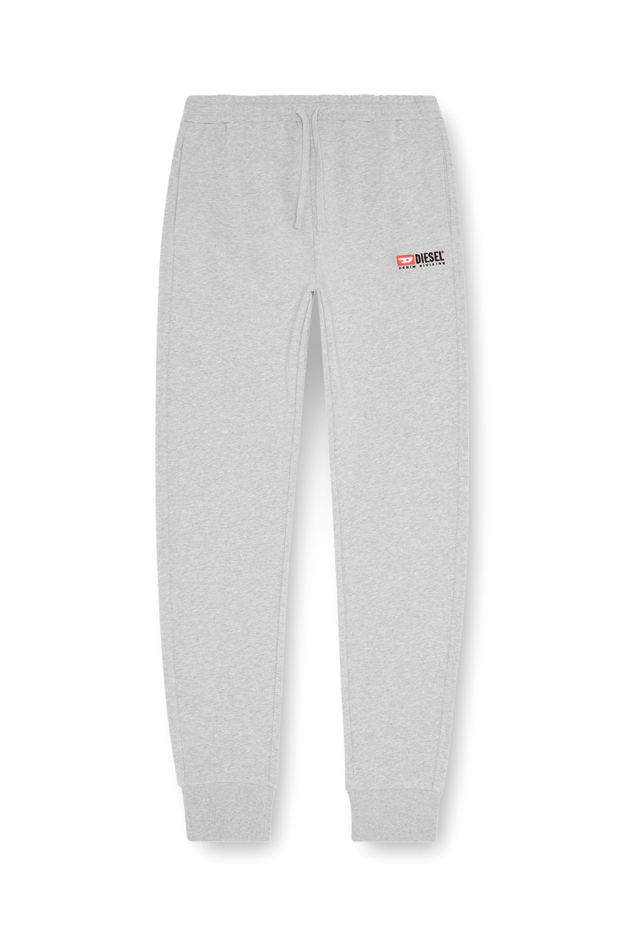 Diesel - P-TARY-DIV, Man's Track pants with embroidered logo in Grey - 2