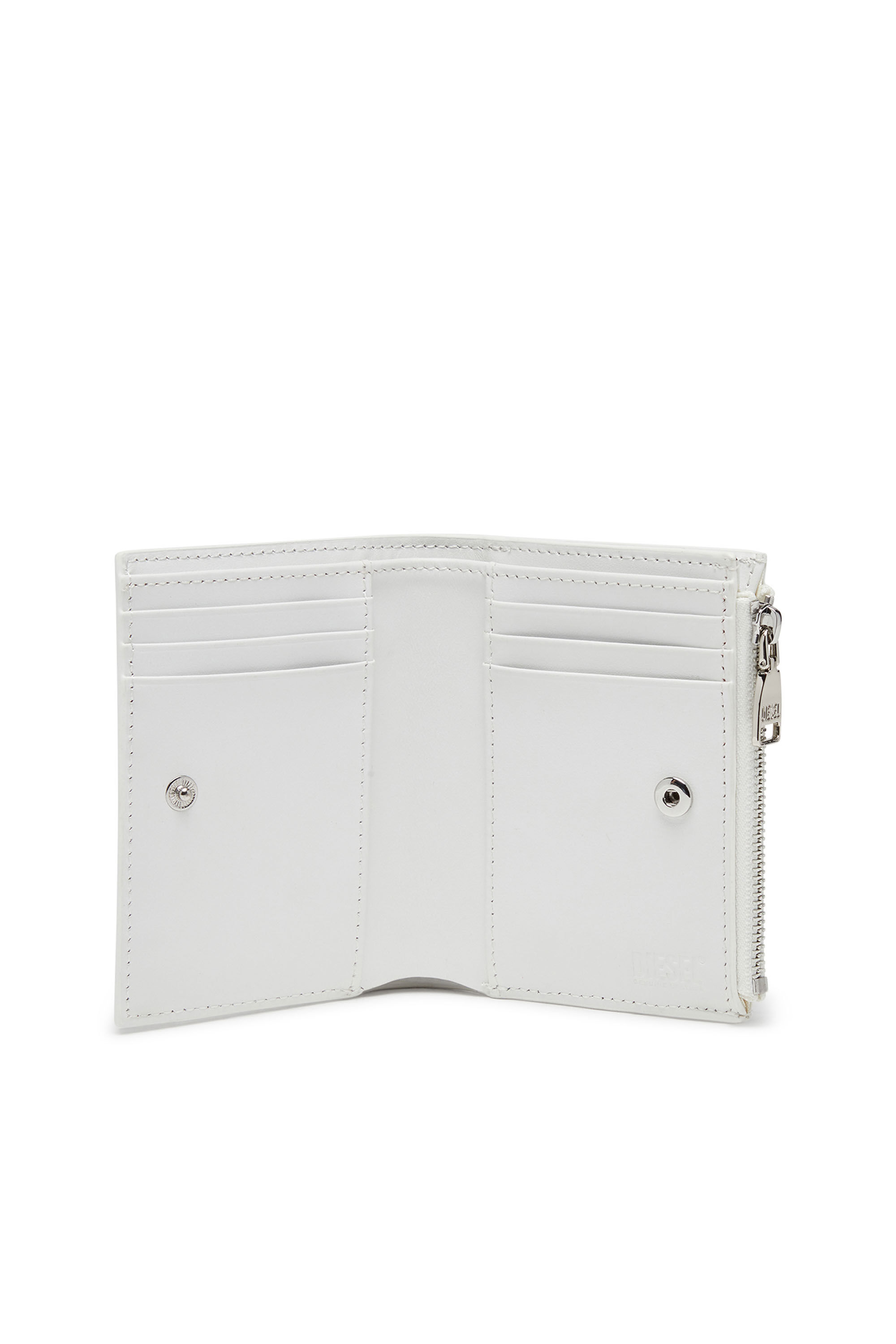 Diesel - PLAY BI-FOLD ZIP II, White - Image 3