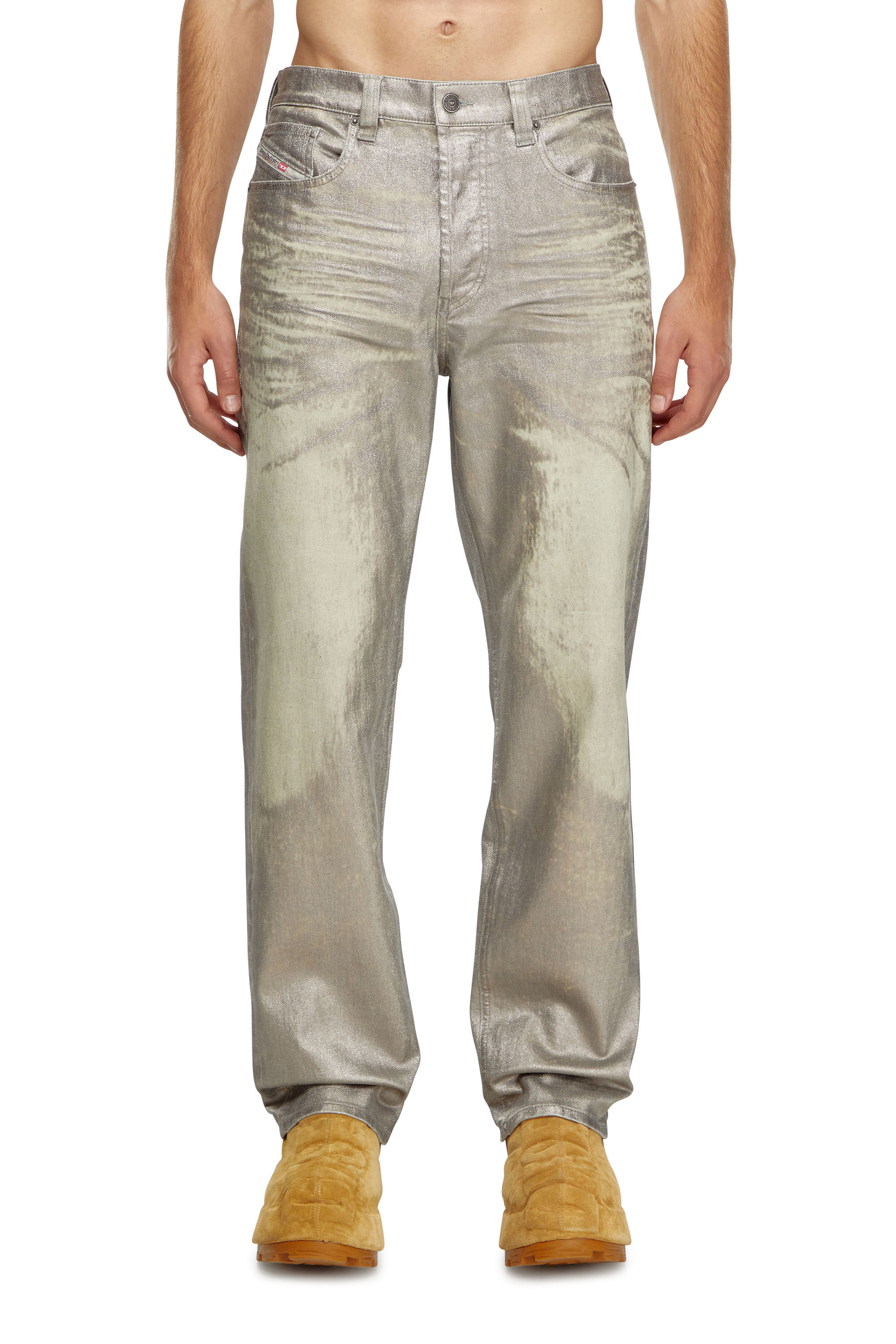 Diesel - Man Straight Jeans 2010 D-Macs 0CBCZ, Grey - Image 3