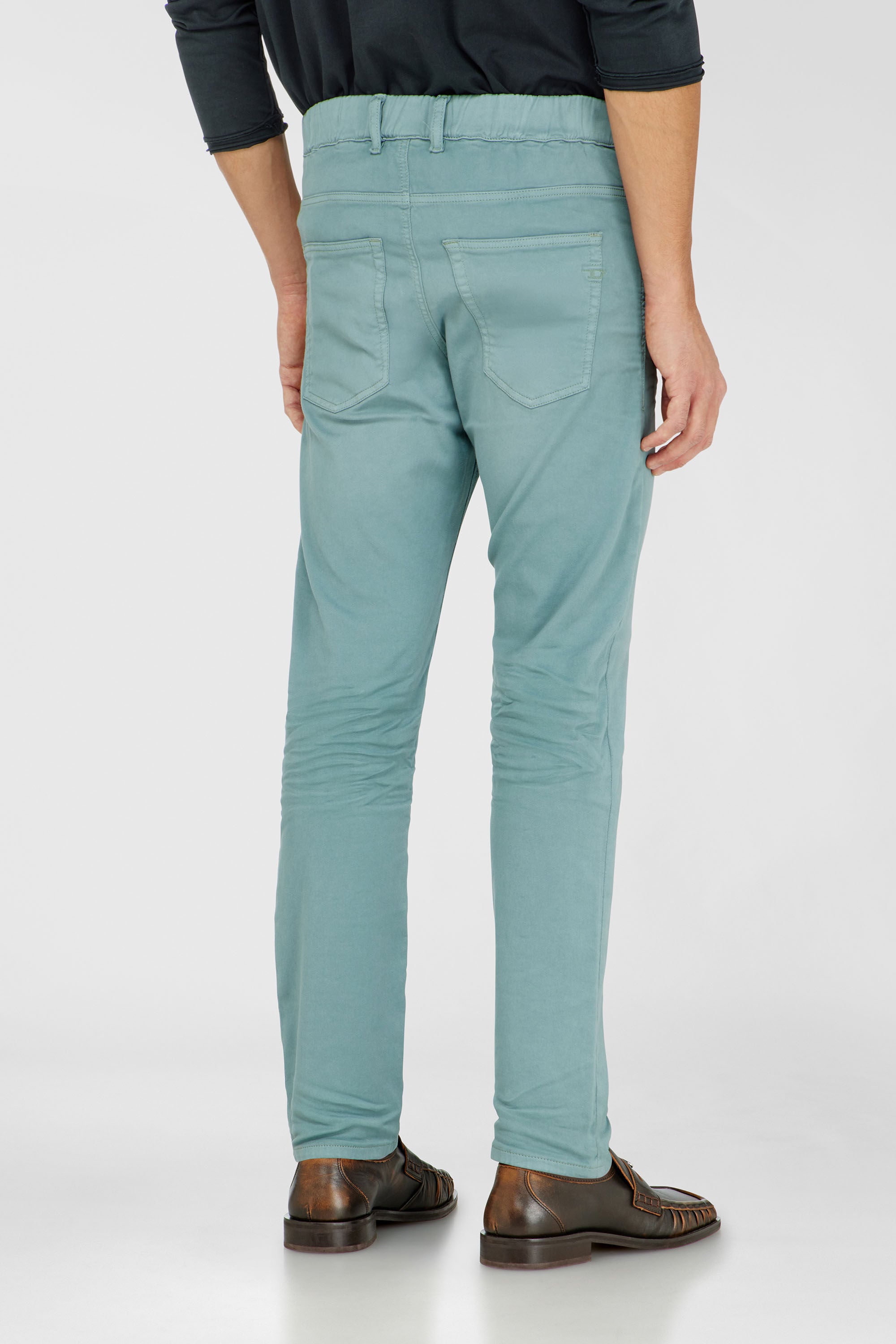 Diesel - Man's Regular 2032 D-Krooley-BW Joggjeans&reg; 0670M, Azure - 3