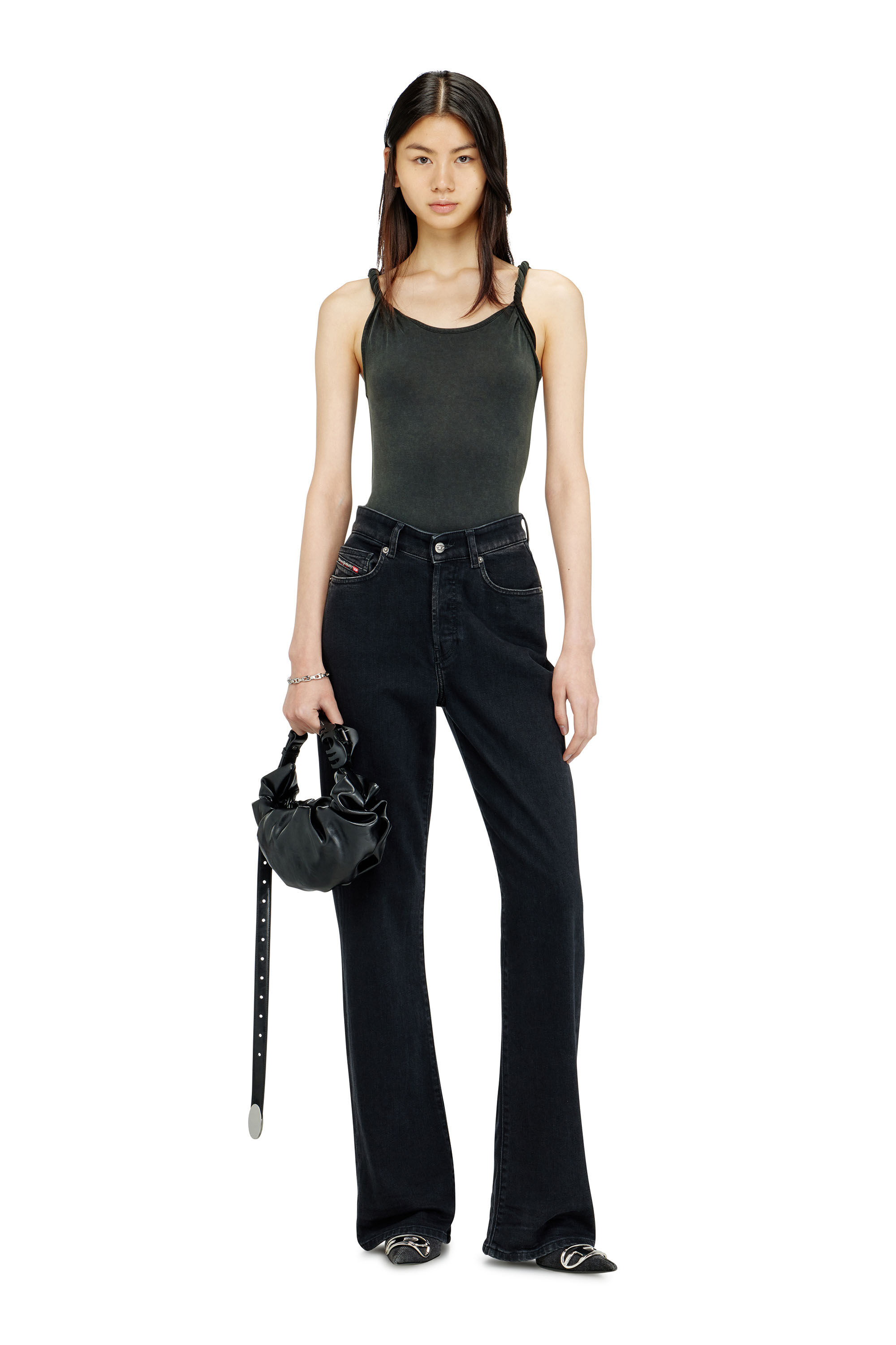 Diesel - T-TWY-S1, Woman's Tank top with twisted straps in null - 1