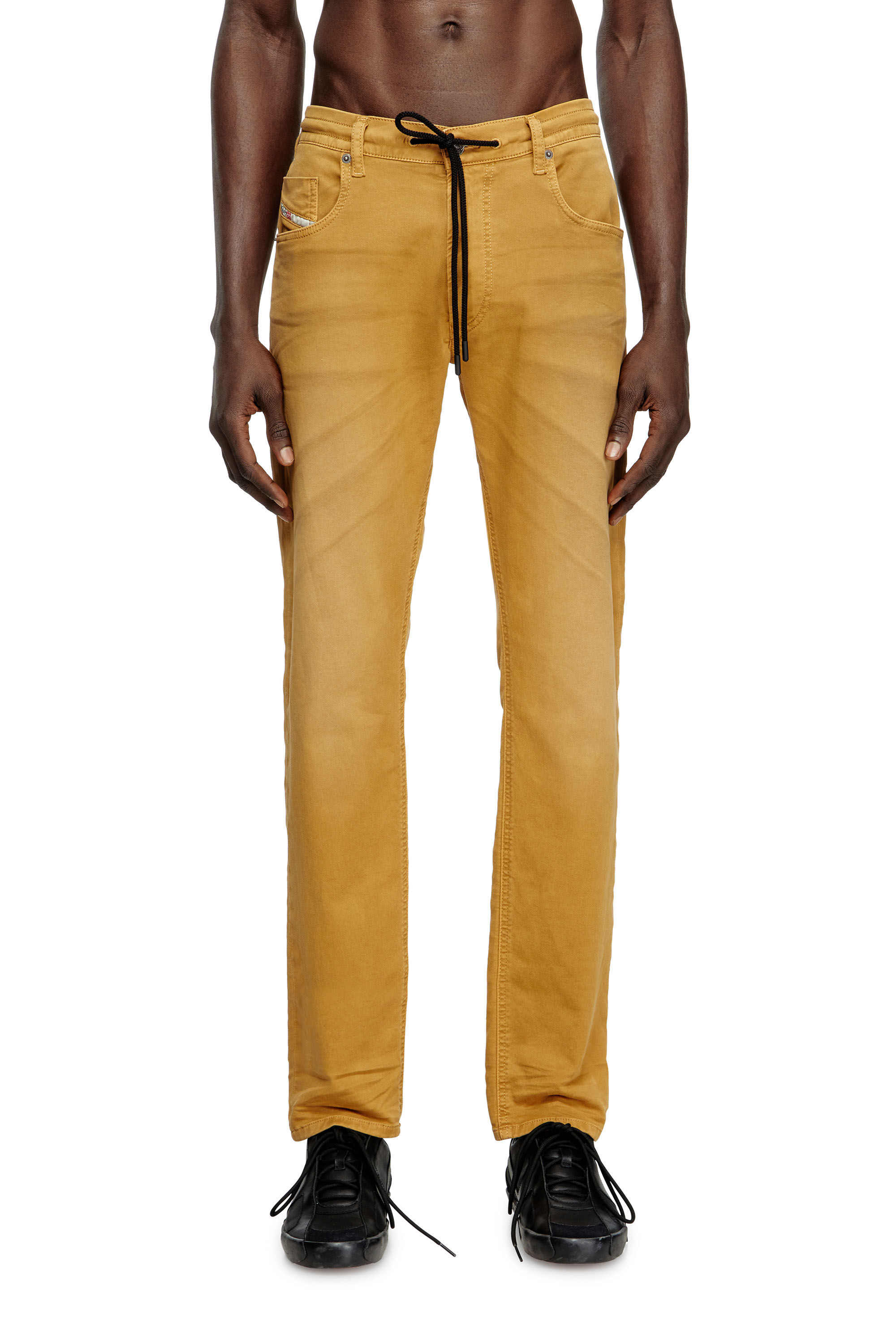 Diesel - Man's Regular 2032 D-Krooley Joggjeans® 0670M, Light Brown - 3