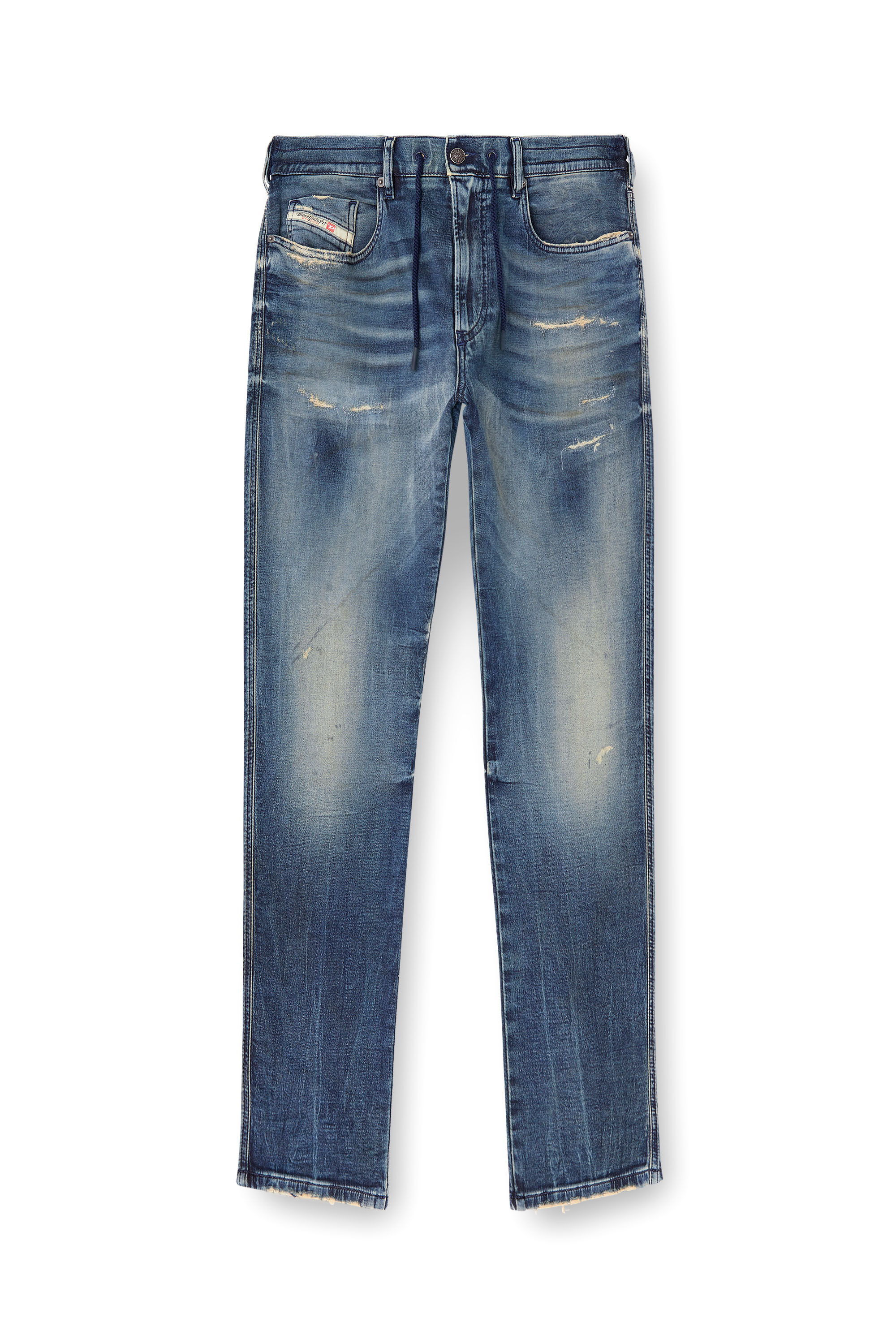 Diesel - Man's Slim 2060 D-Strukt Joggjeans® 068PN, Medium blue - 2
