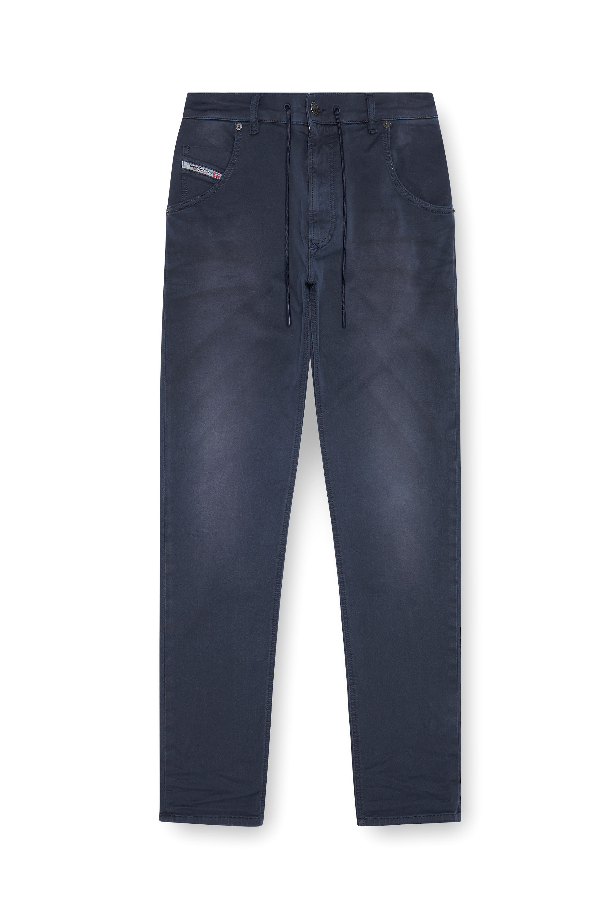 Diesel - Man's Tapered 2030 D-Krooley Joggjeans® 0670M, Dark Blue - 2