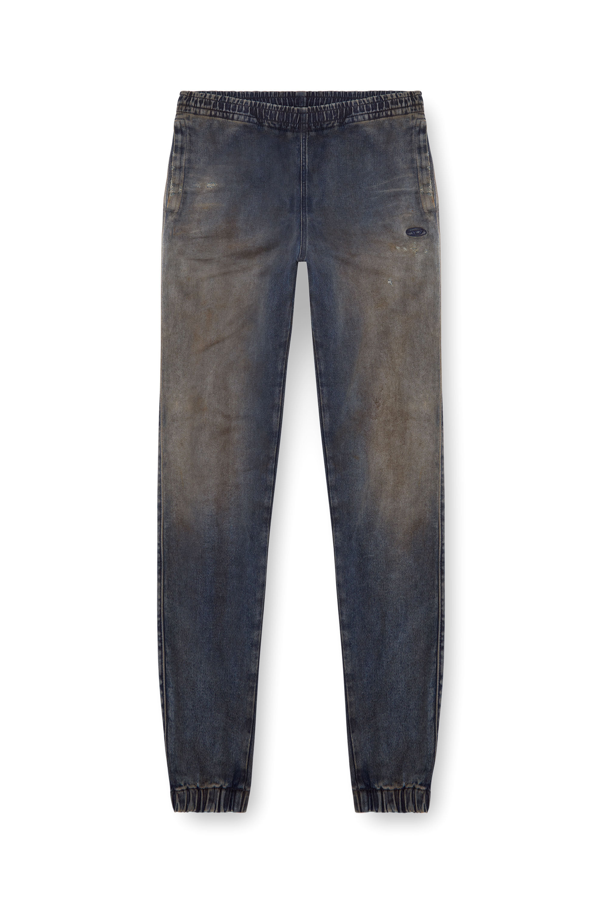 Diesel - Man's Tapered D-Lab Track Denim 068LV, Dark Blue - 2