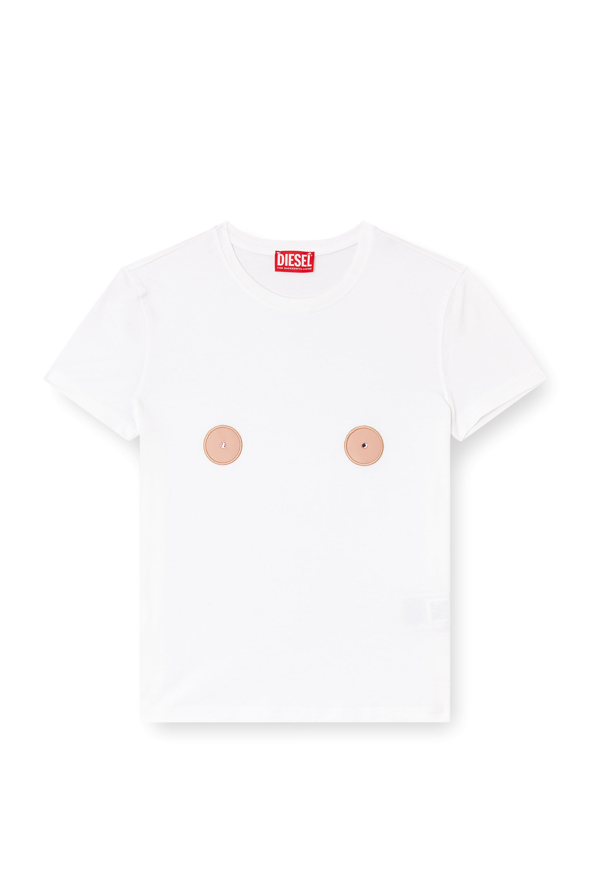 ◆BLACKBLOND◆ Vivid Disorder Patch T-Shirt White BBD Disorder Patch T-Shirt (Black) - BLACKBLOND | 60