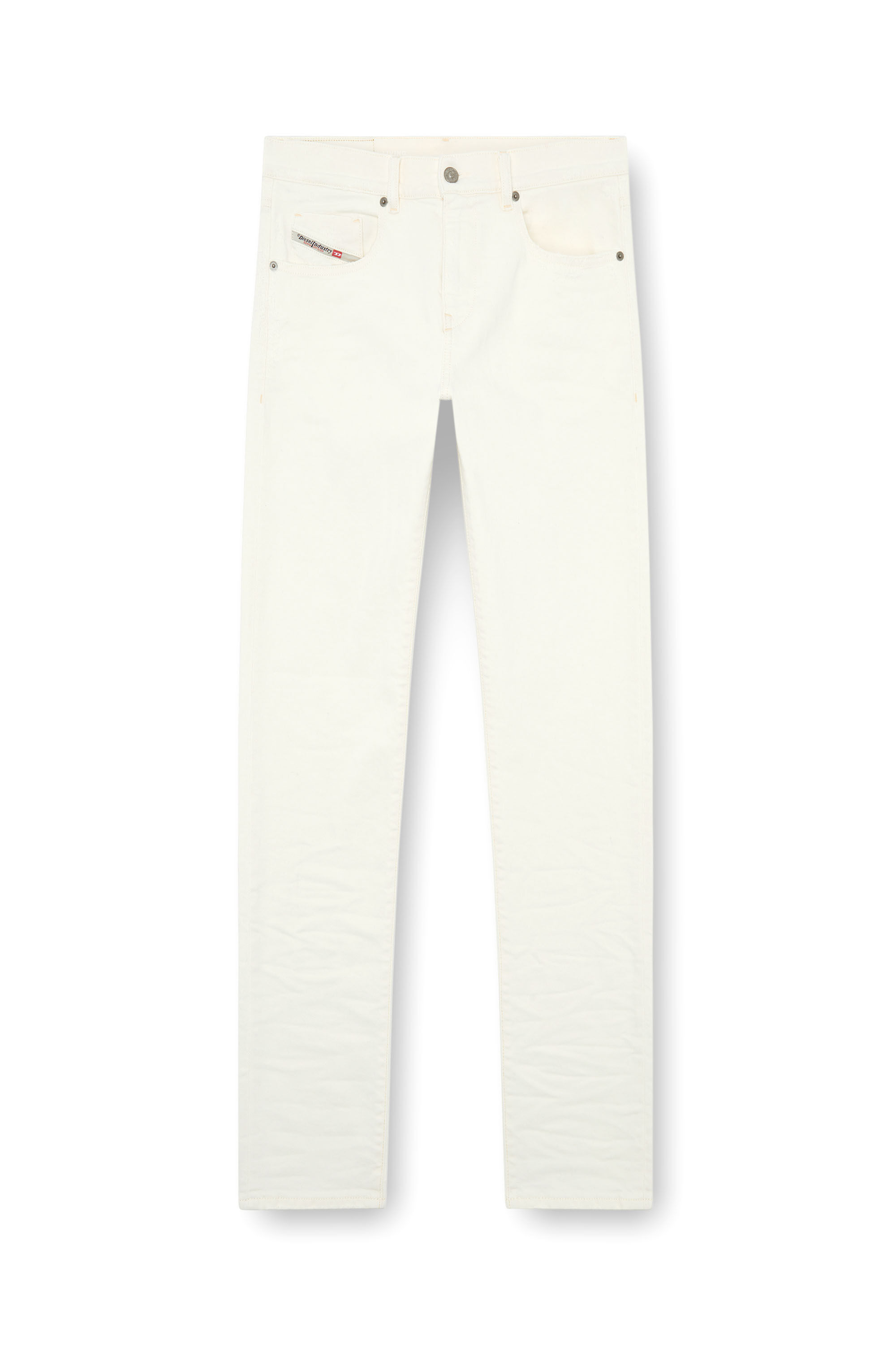 Diesel - Man's Slim Jeans 2019 D-Strukt 09I15, White - 2