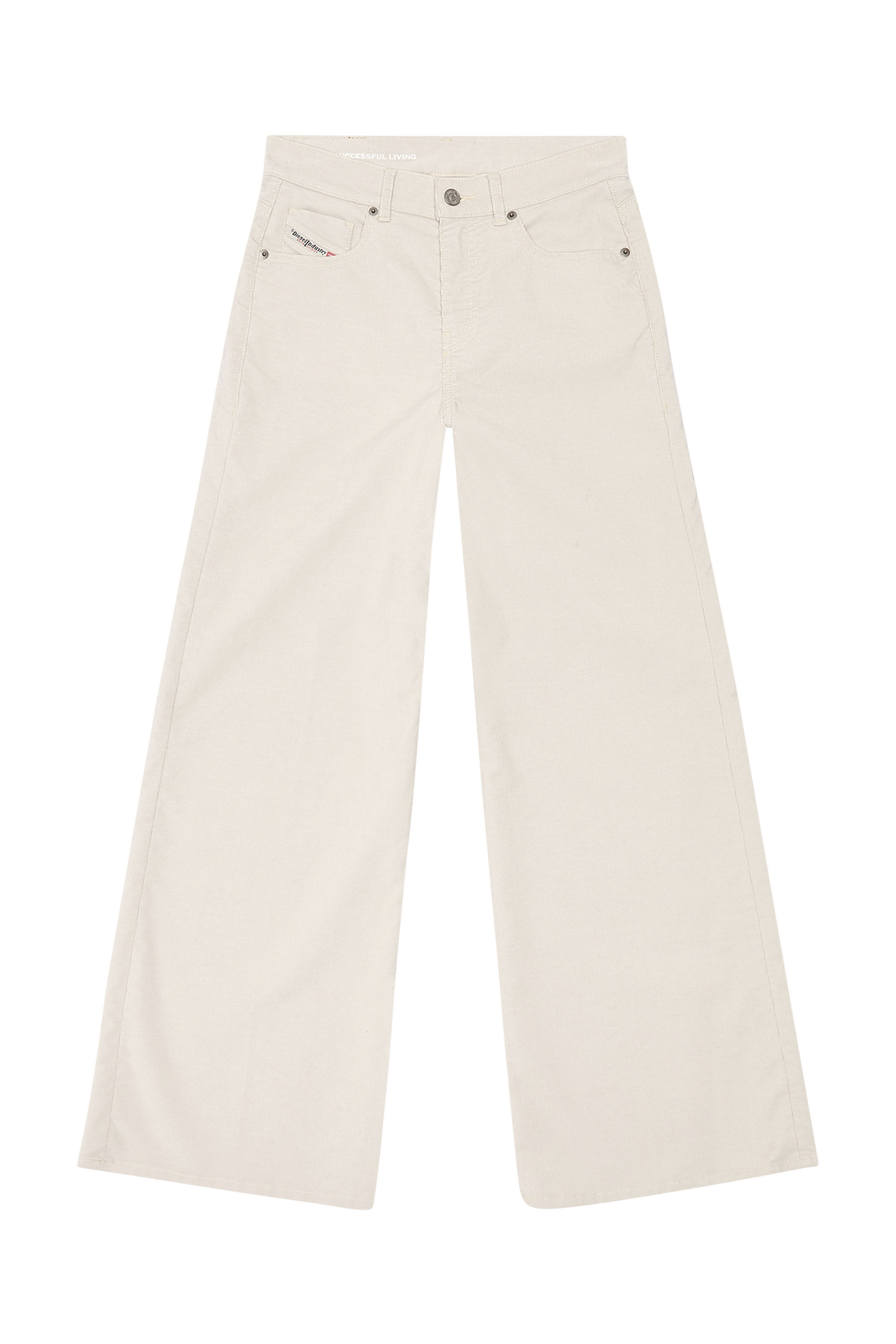 Diesel - Bootcut and Flare Jeans 1978 D-Akemi 068JG, White - Image 2
