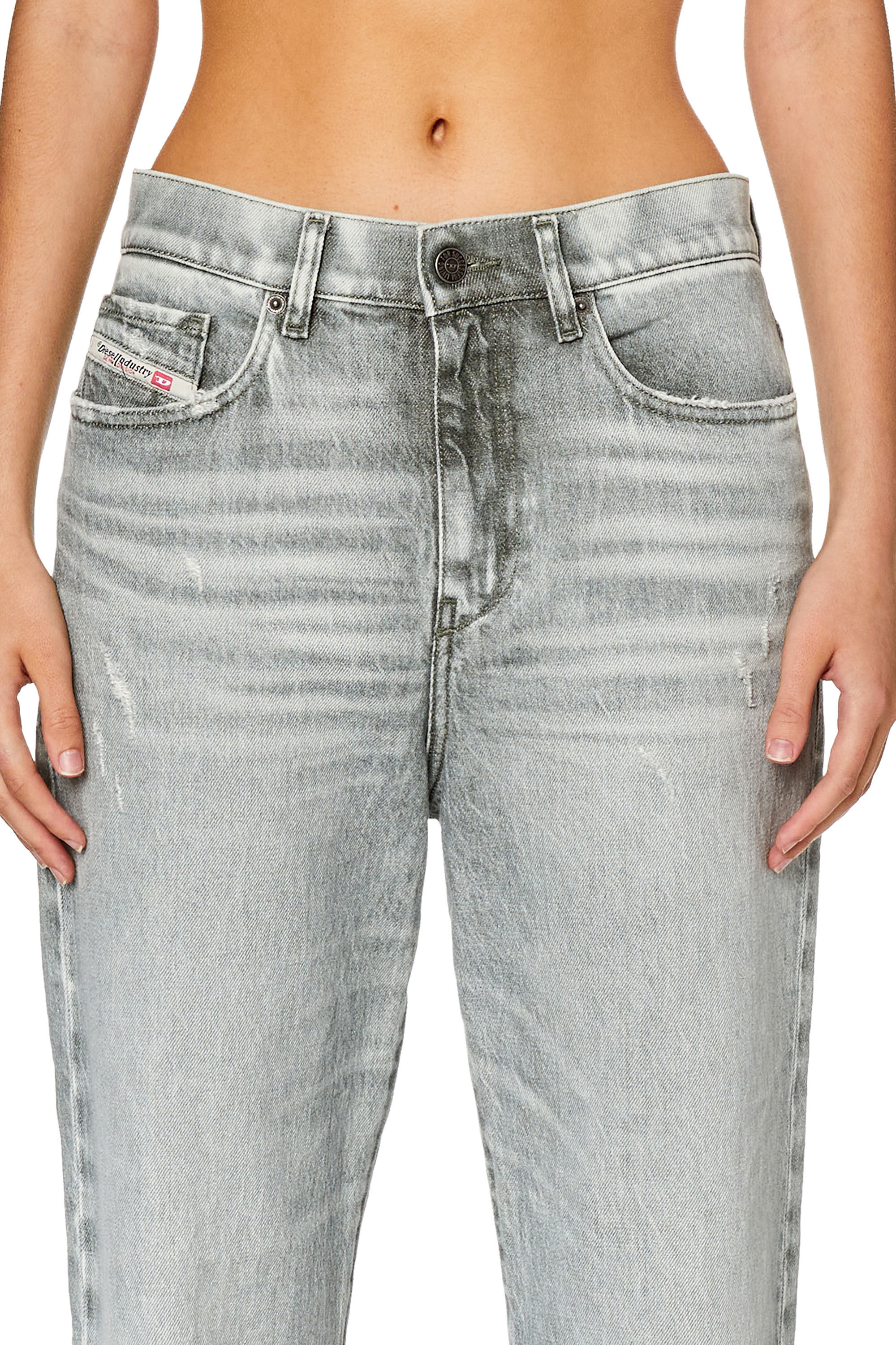 Diesel - Boyfriend Jeans 2016 D-Air 09G52, Grey - Image 5