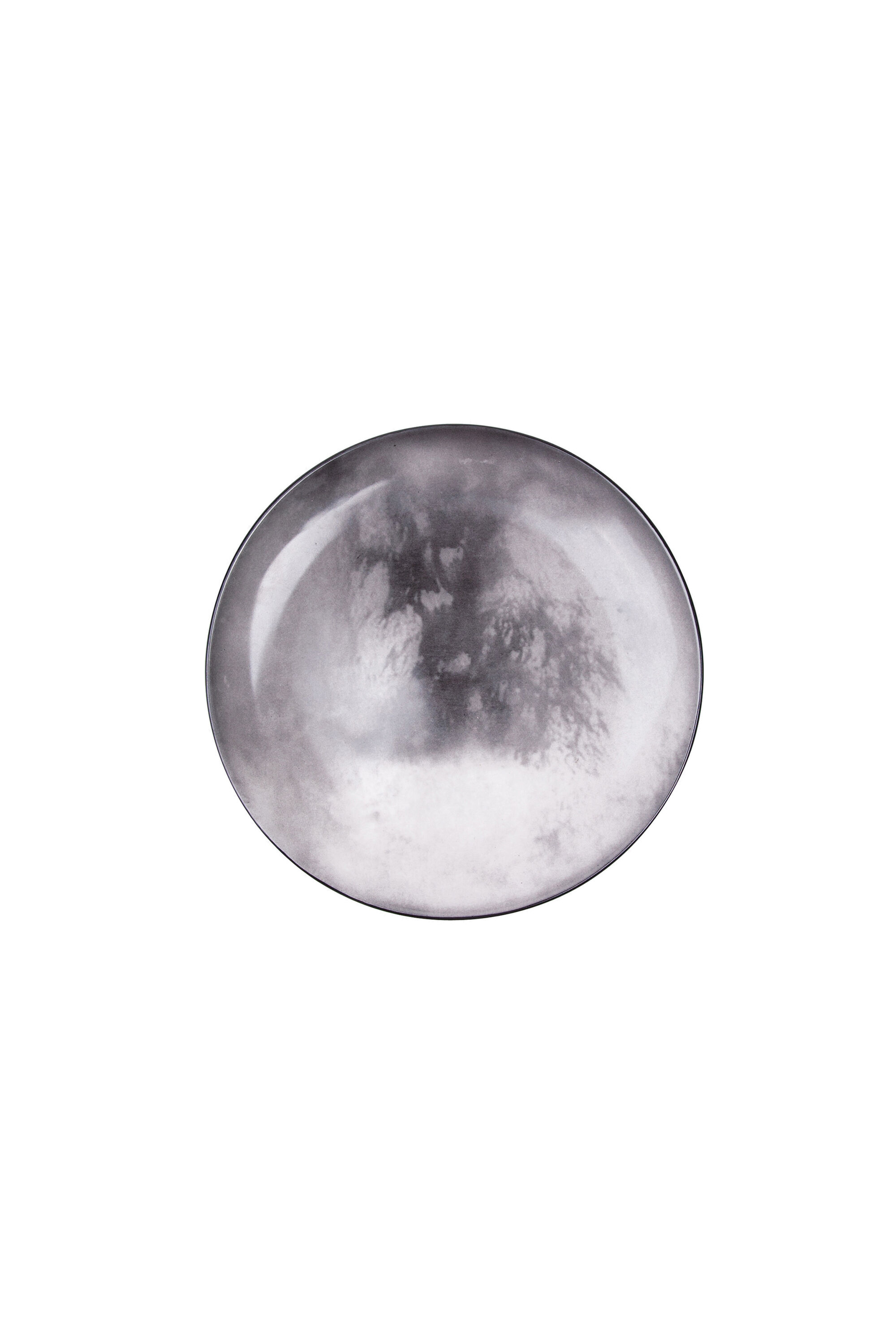 Diesel - 10826 COSMIC DINER, Unisex's Porcelain dinner plate "titan" in Grey - 1
