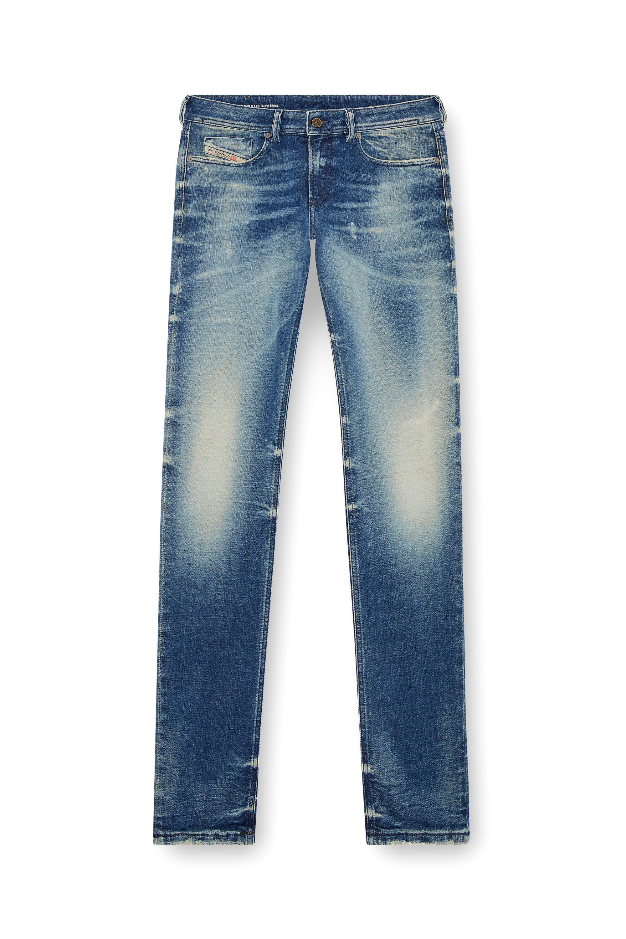 Diesel - Man Skinny Jeans 1979 Sleenker 09J24, Medium blue - Image 2