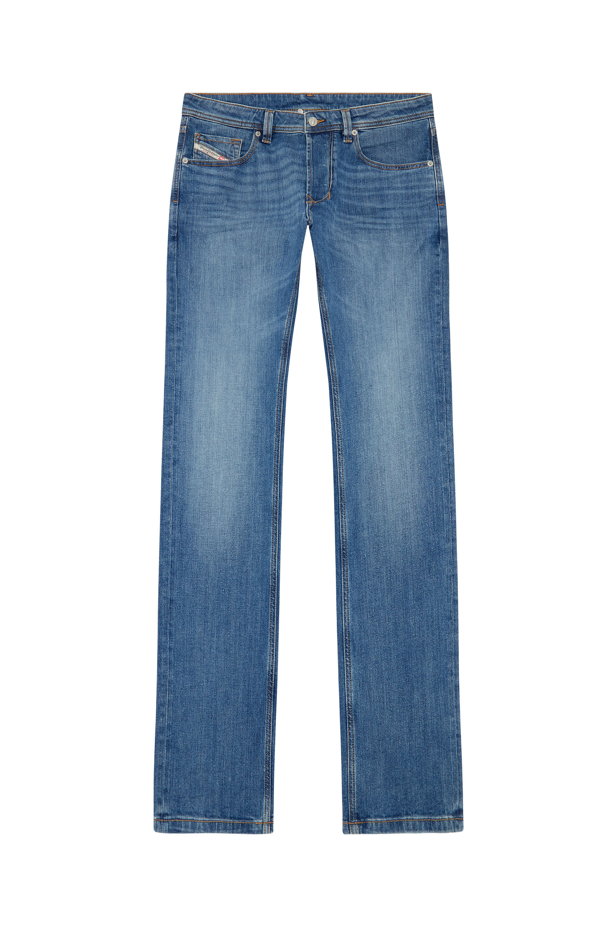 Diesel - Man's Straight Jeans 1985 Larkee 0KIAL, Light Blue - 1