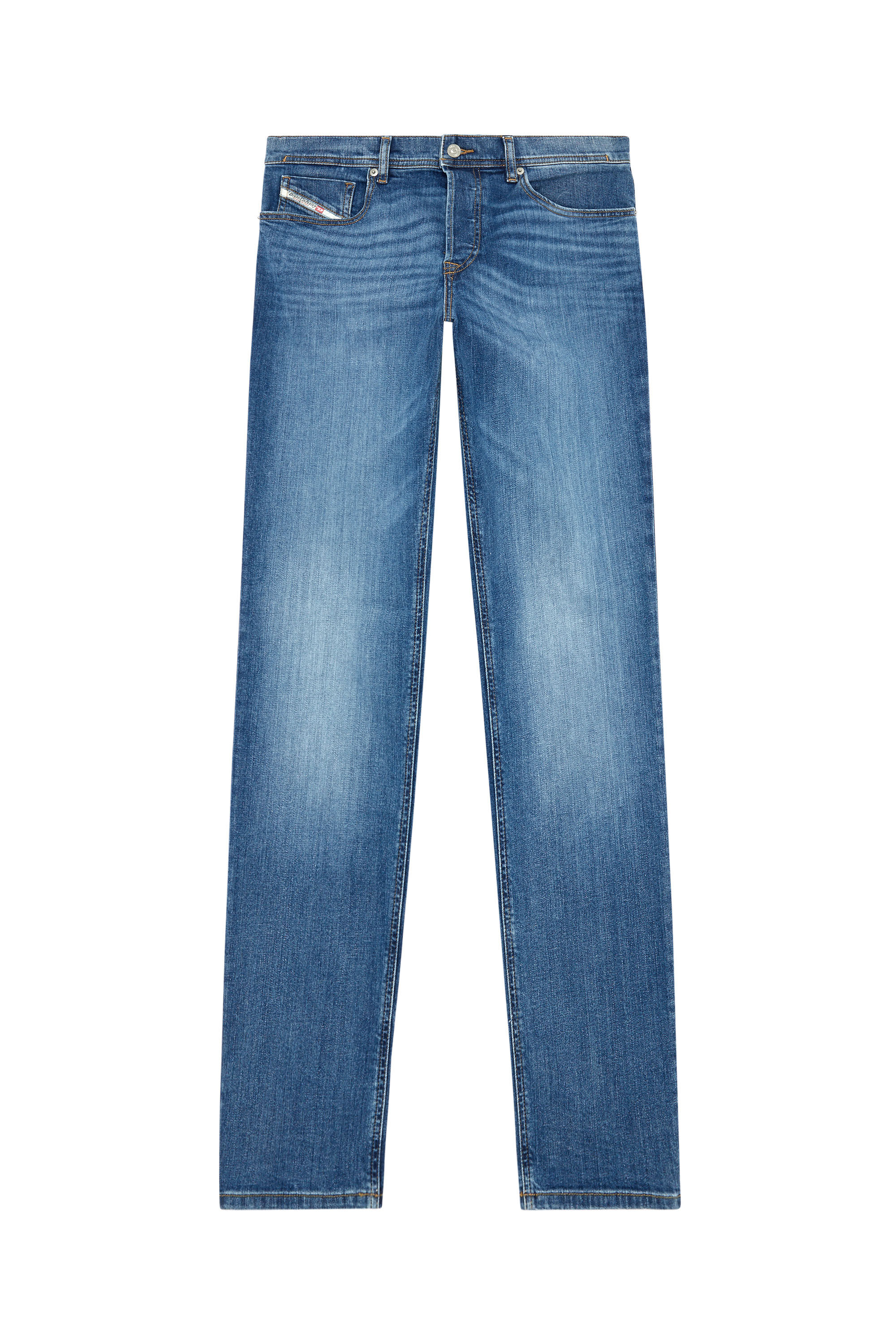 Diesel - Man's Tapered Jeans 2023 D-Finitive 0KIAL, Light Blue - 2