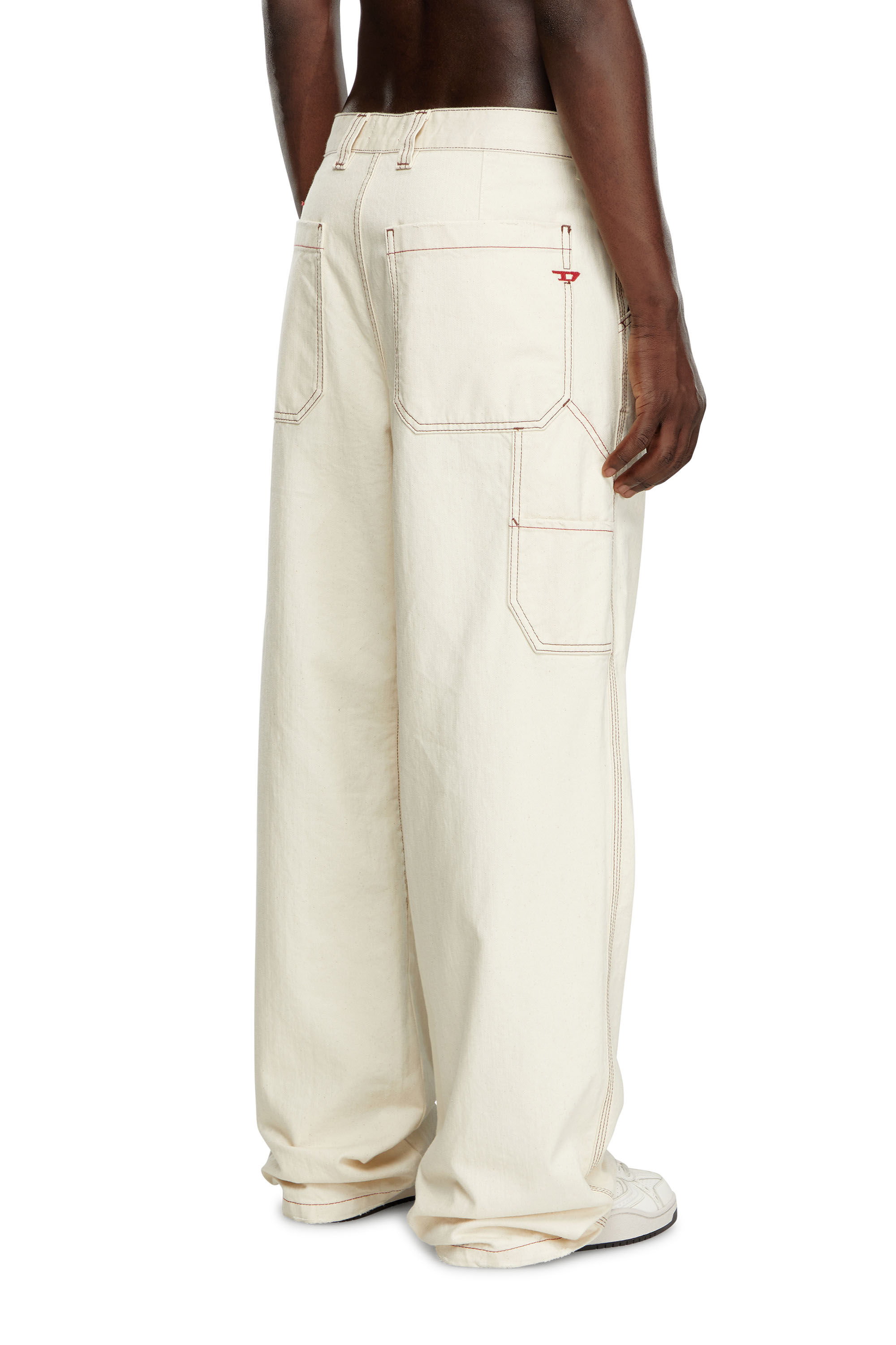 Diesel - Man's Straight Jeans D-Livery 0GRDQ, White - 4