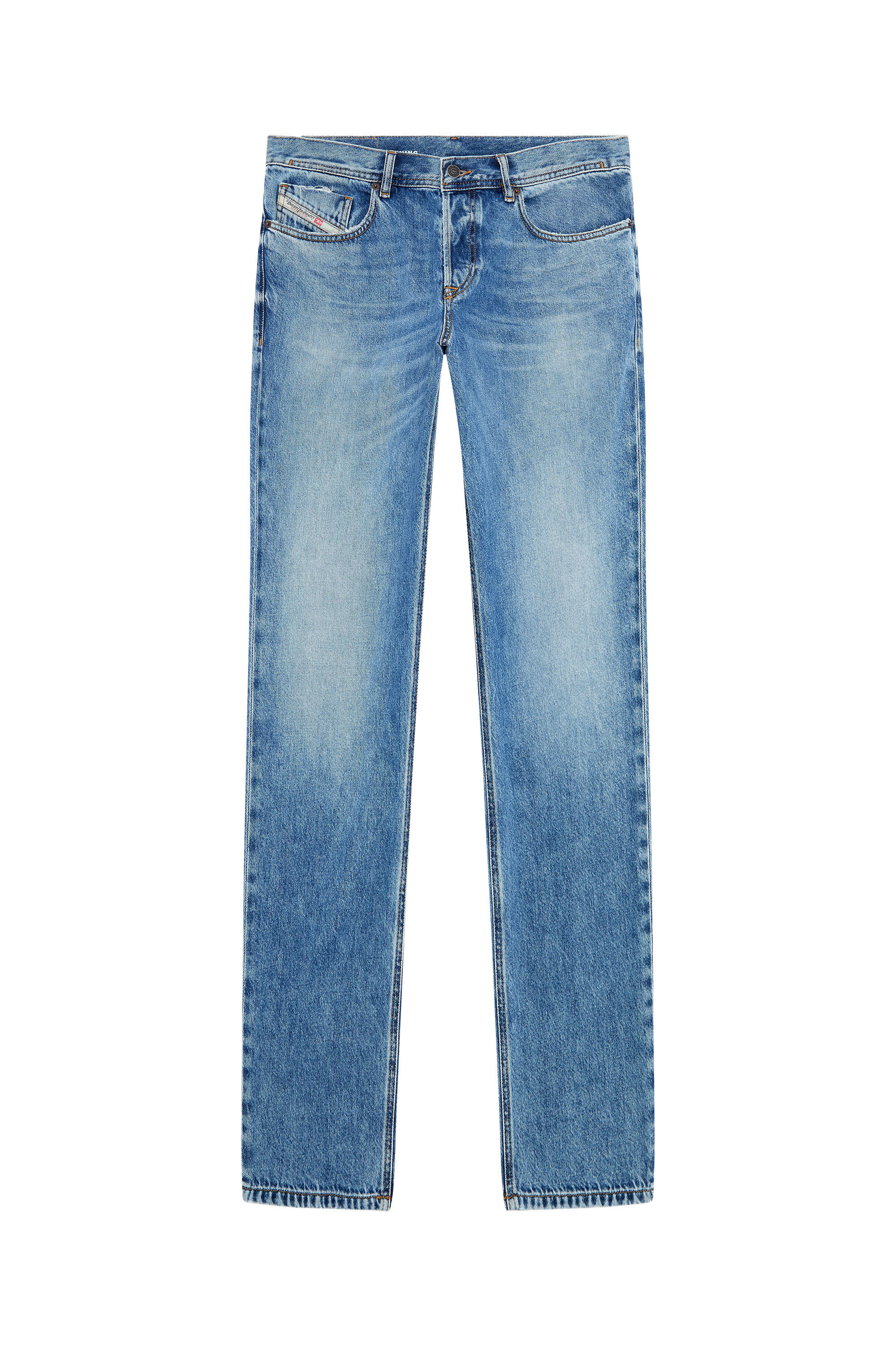 Diesel - Man's Tapered Jeans 2023 D-Finitive 09H95, Medium blue - 2