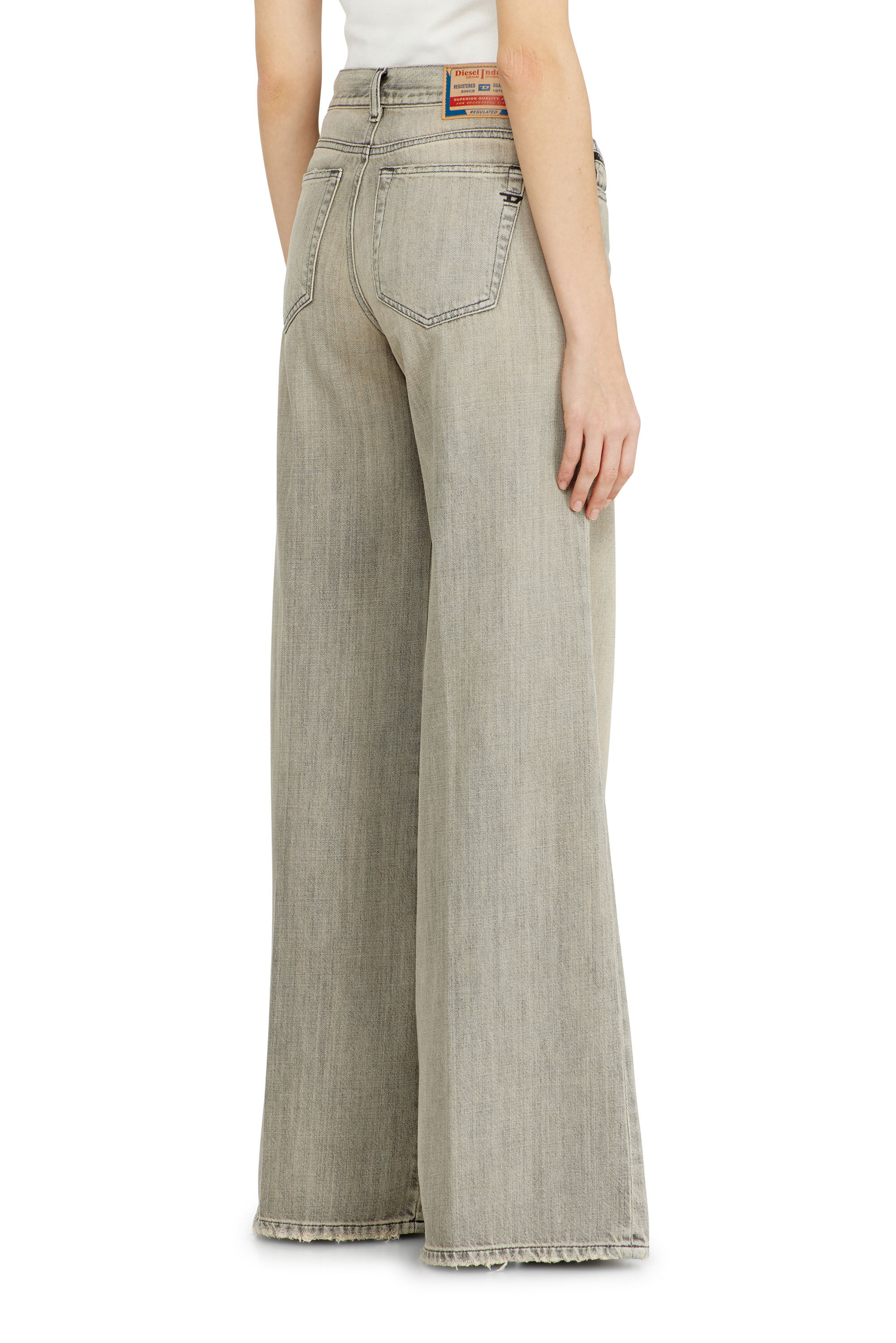 Diesel - Woman's Flare Jeans 1978 D-Akemi 068RU, Grey - 5