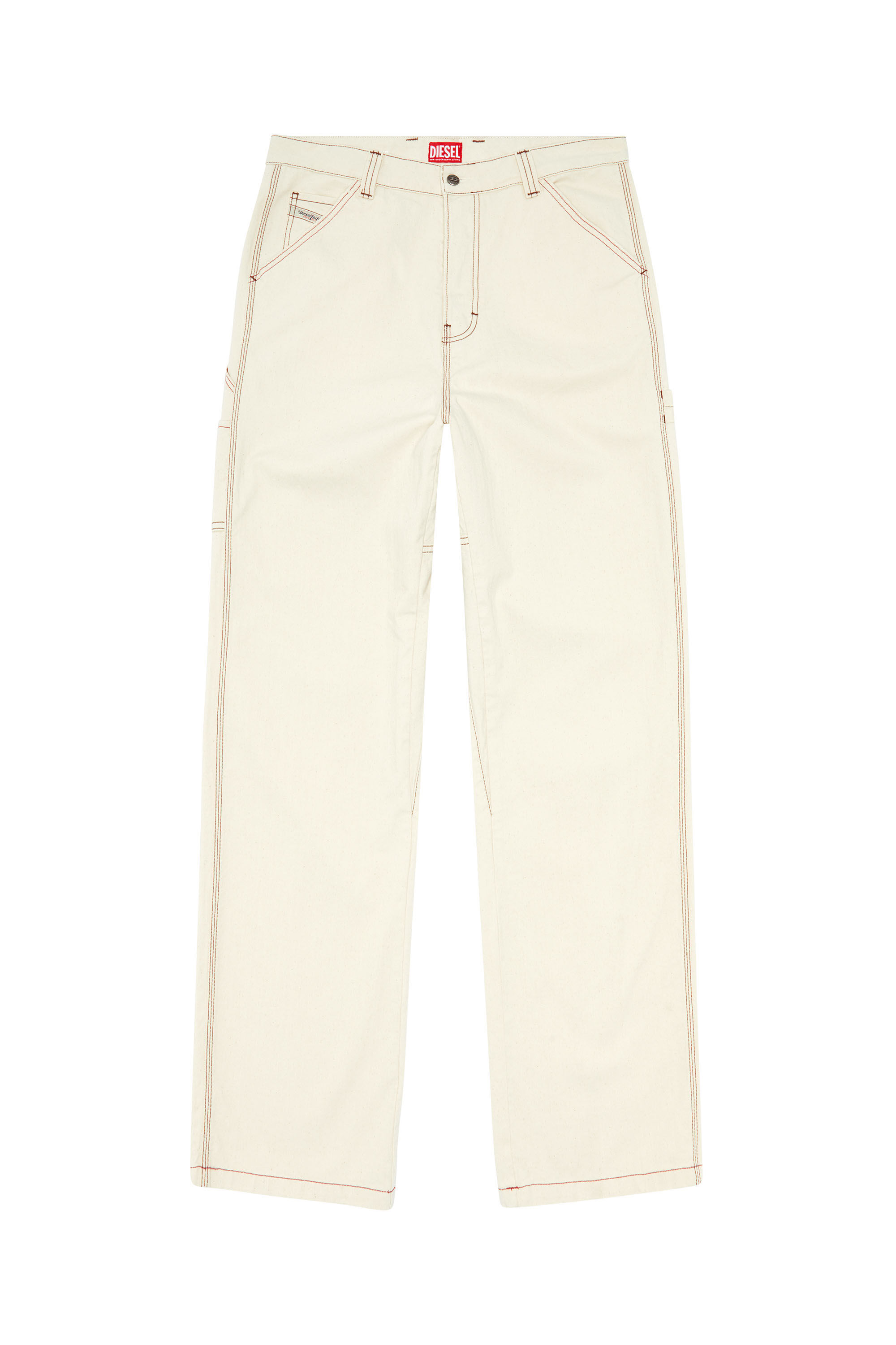 Diesel - Man's Straight Jeans D-Livery 0GRDQ, White - 2