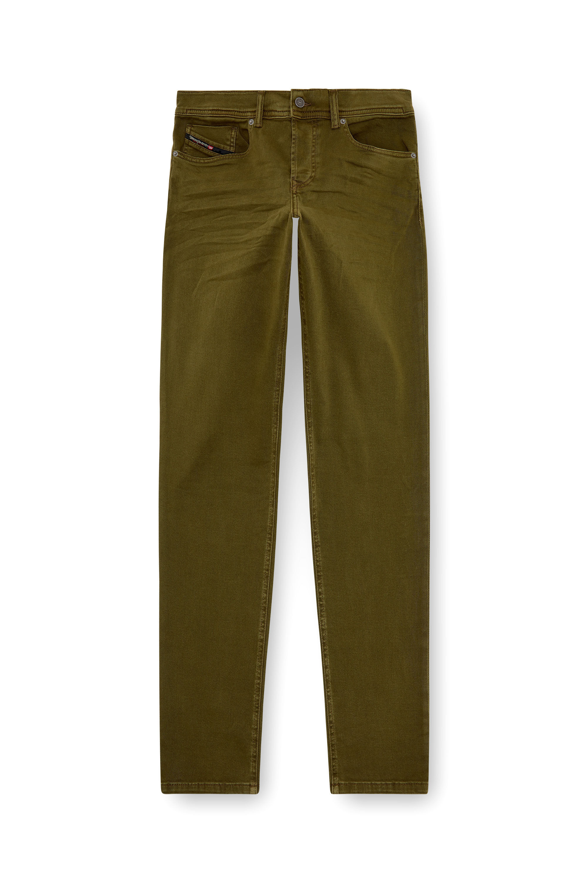 Diesel - Man's Tapered Jeans 2023 D-Finitive 0QWTY, Military Green - 2