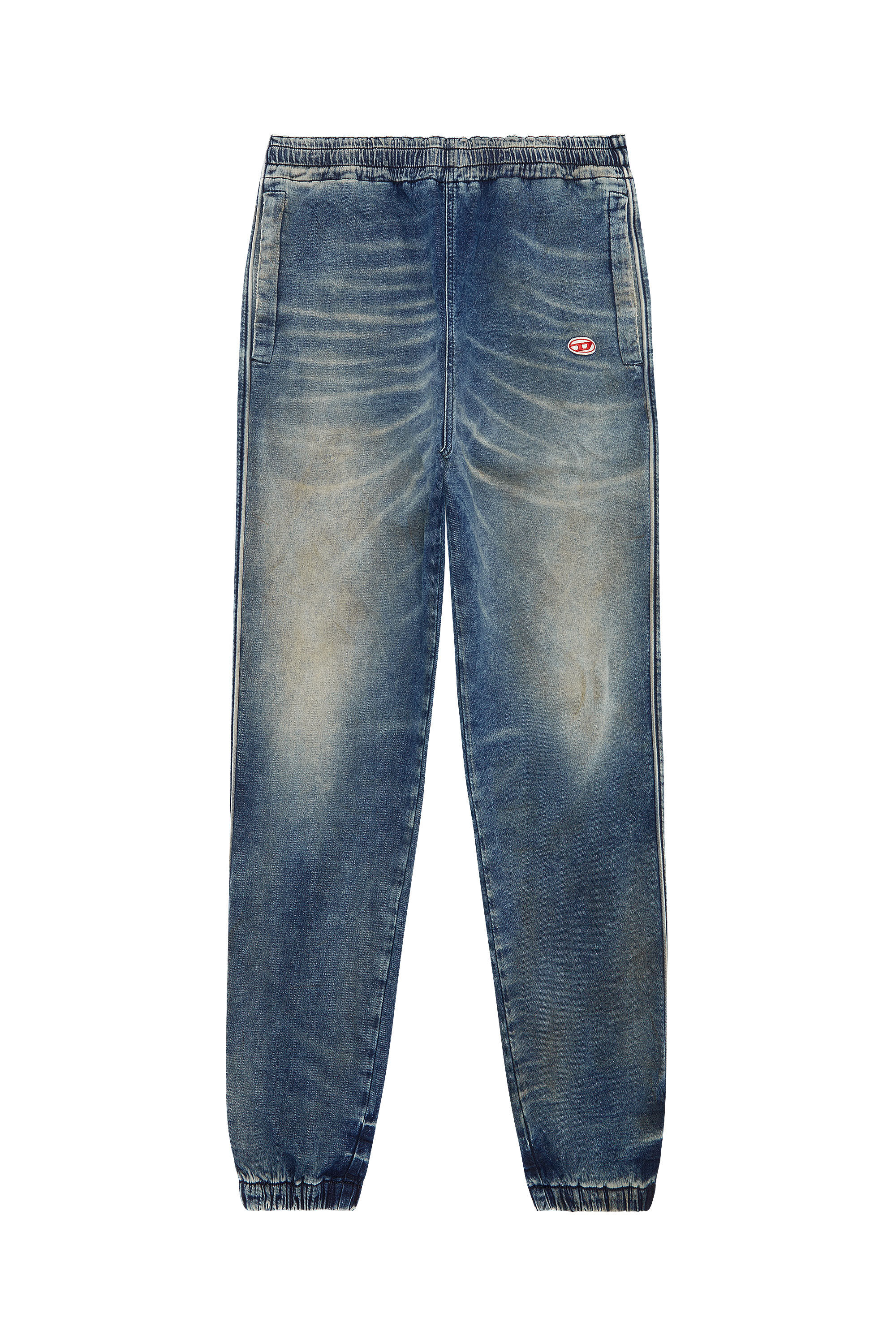 Diesel - Tapered D-Lab Track Denim 068FN, Dark Blue - Image 2