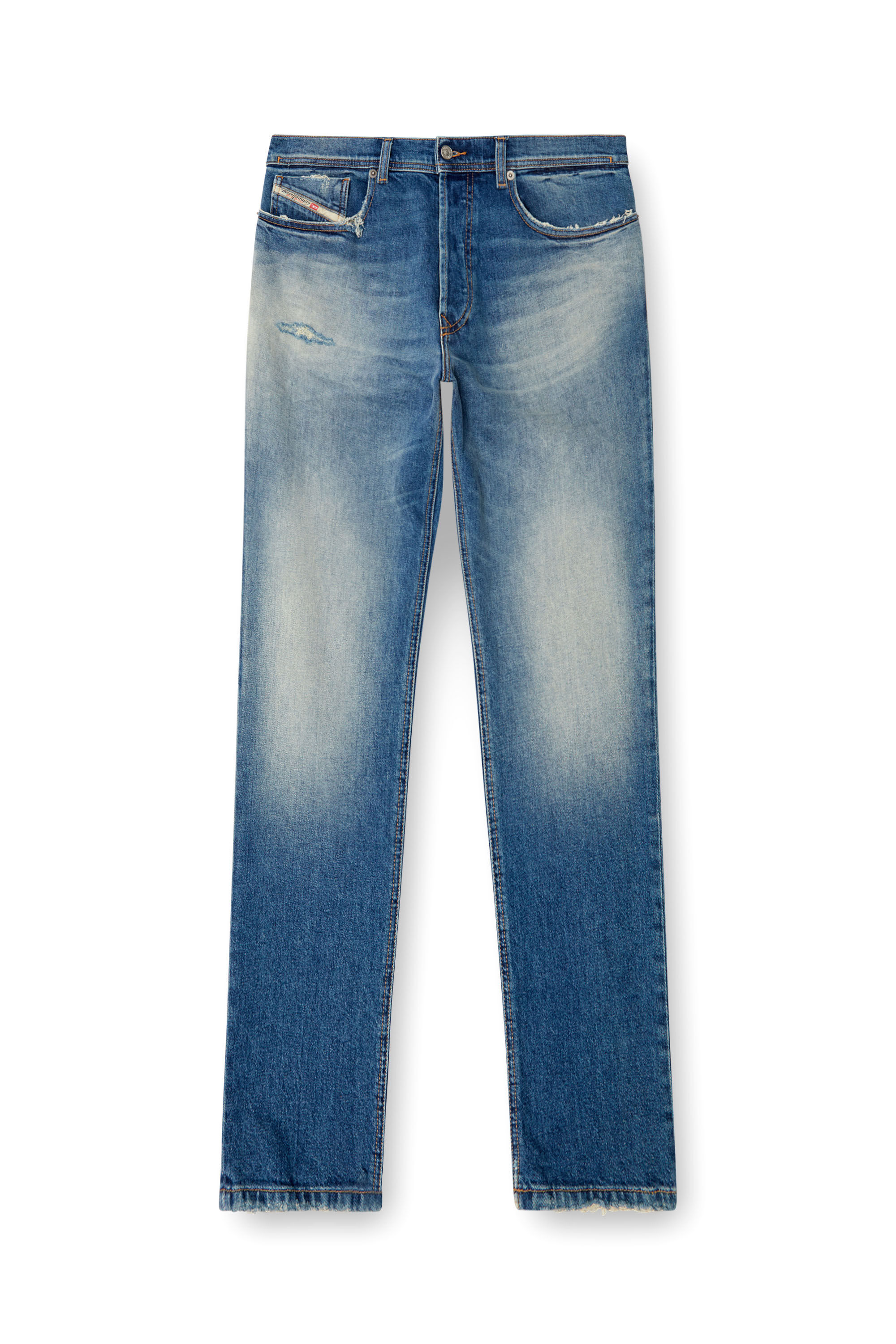 Diesel - Man's Regular Jeans 2023 D-Finitive 0BMBY, Medium blue - 2