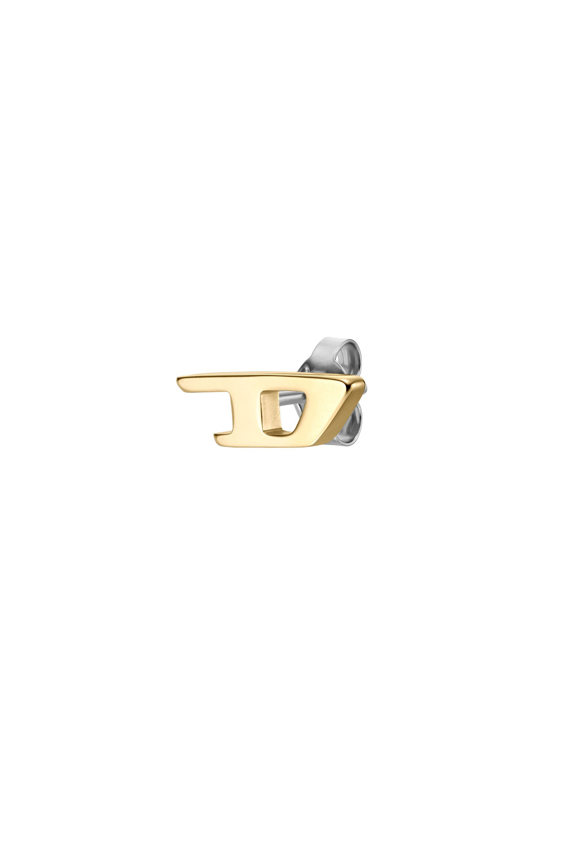 Diesel - DX1520, Unisex's Gold-tone Stainless steel stud earring in Gold - 1