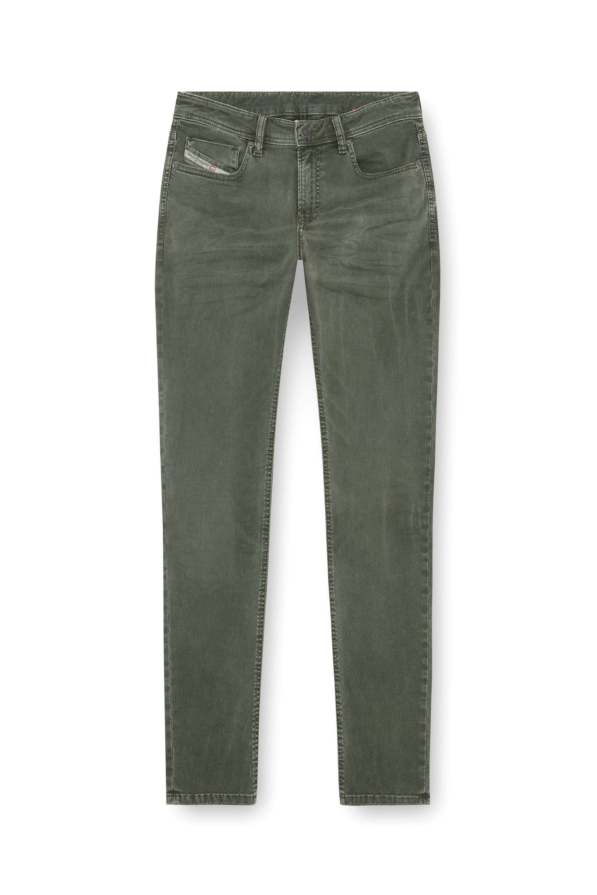 Diesel - Man's Skinny Jeans 1979 Sleenker 0ENAK, Green - 2