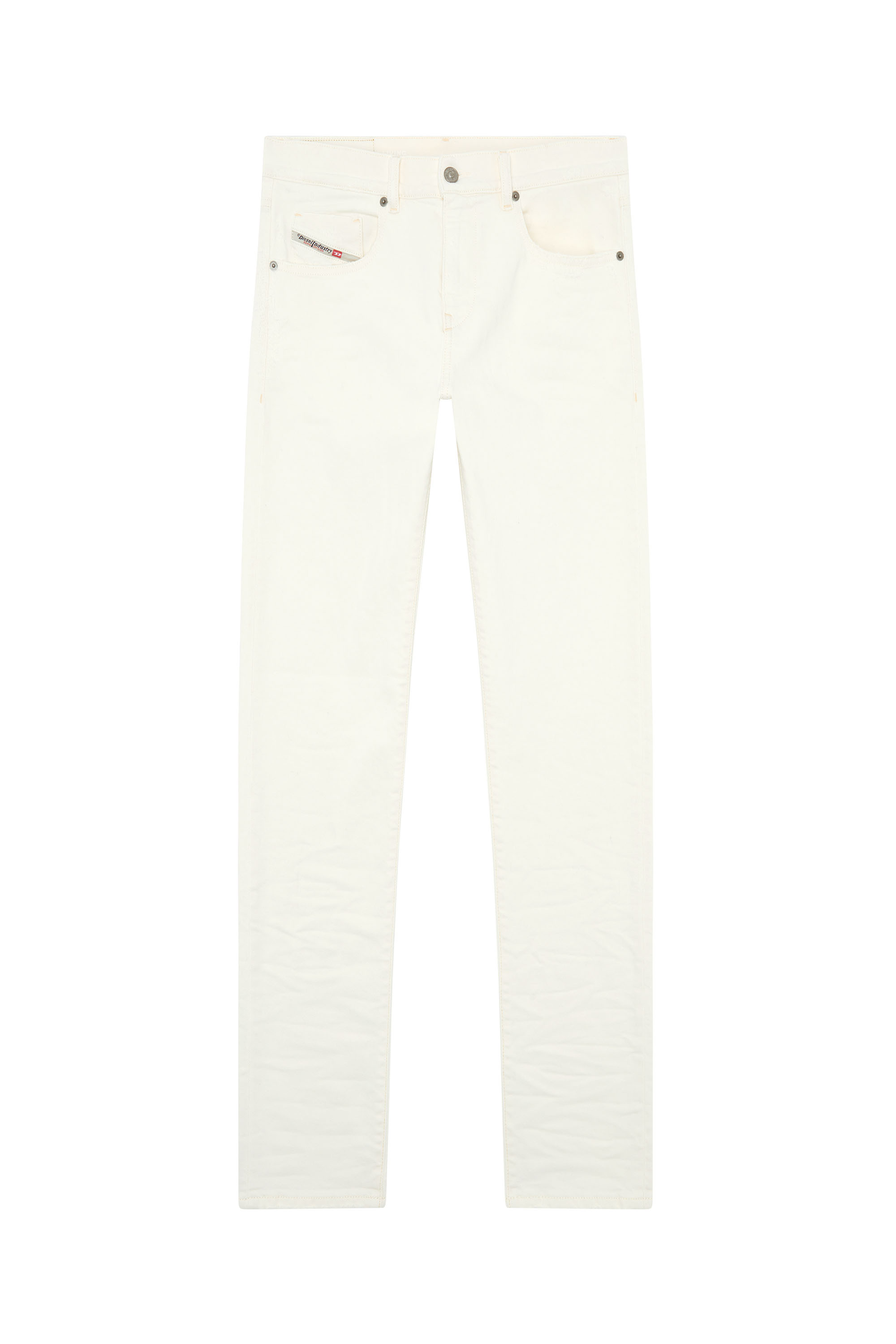 Diesel - Slim Jeans 2019 D-Strukt 09I15, White - Image 5