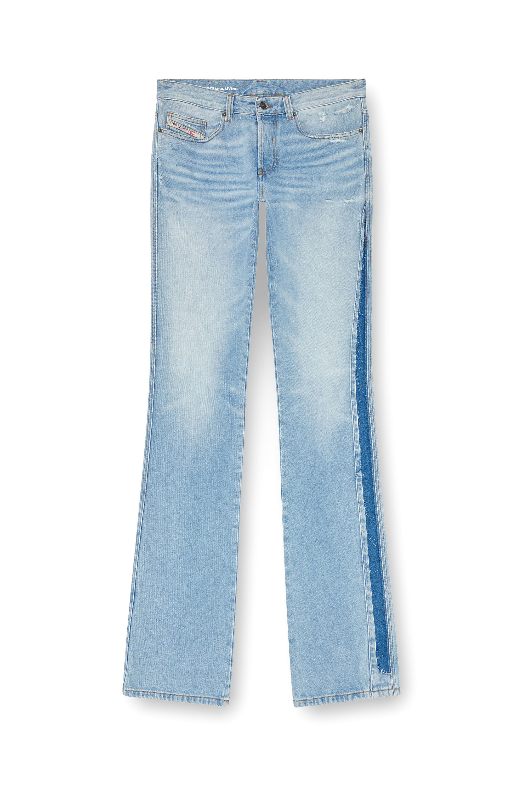 Diesel - Man Bootcut Jeans 1998 D-Buck 09K34, Light Blue - Image 3