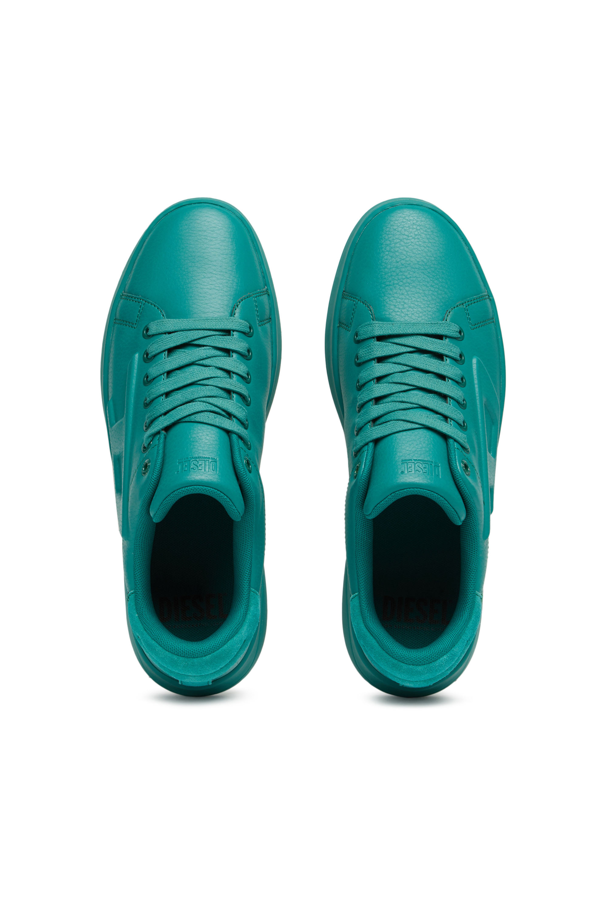 Diesel - S-ATHENE LOW, Man's S-Athene Low-Sneakers with embossed D logo in Water Green - 4