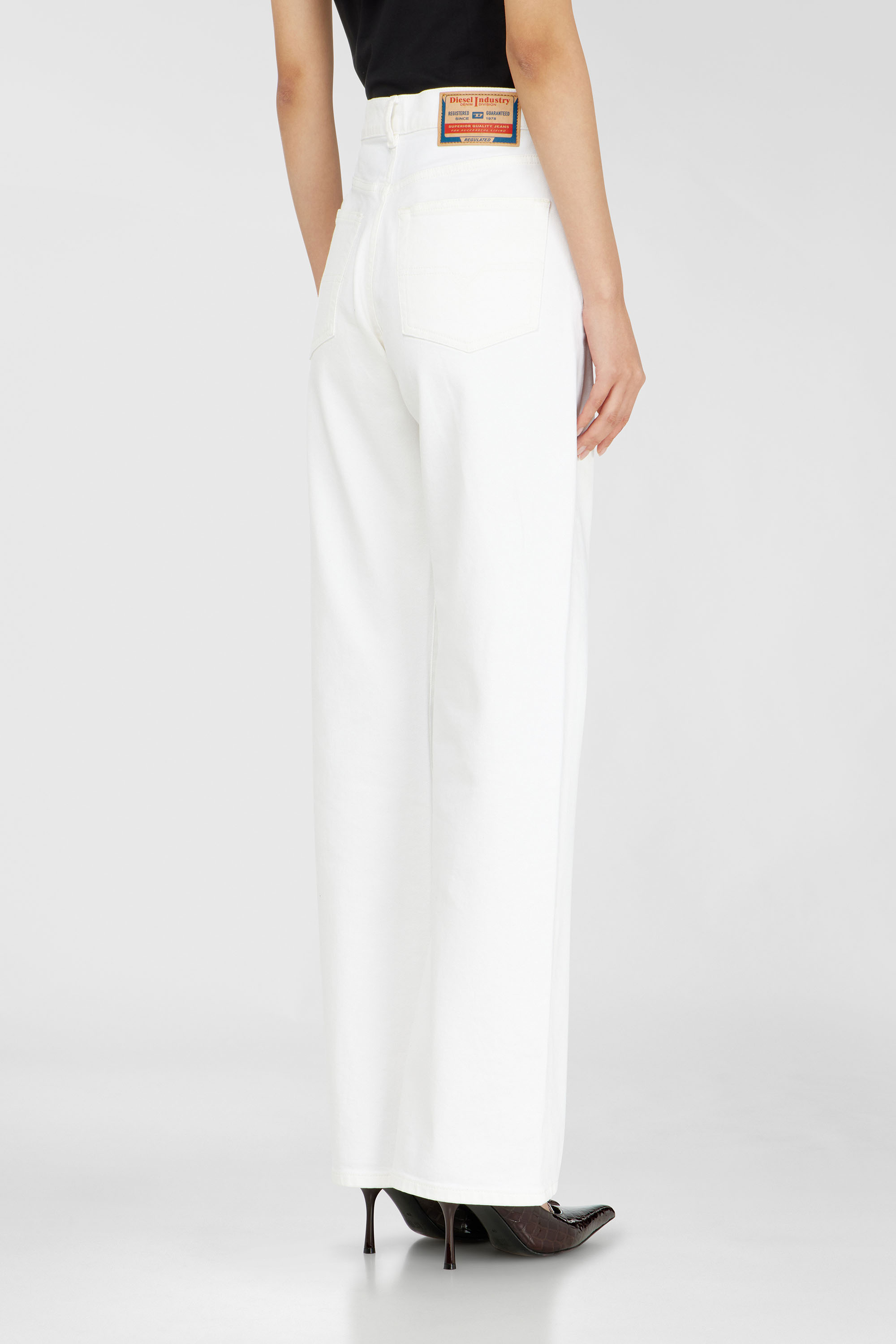 Diesel - Woman's Regular Jeans 1971 D-Sent 09K05, White - 5