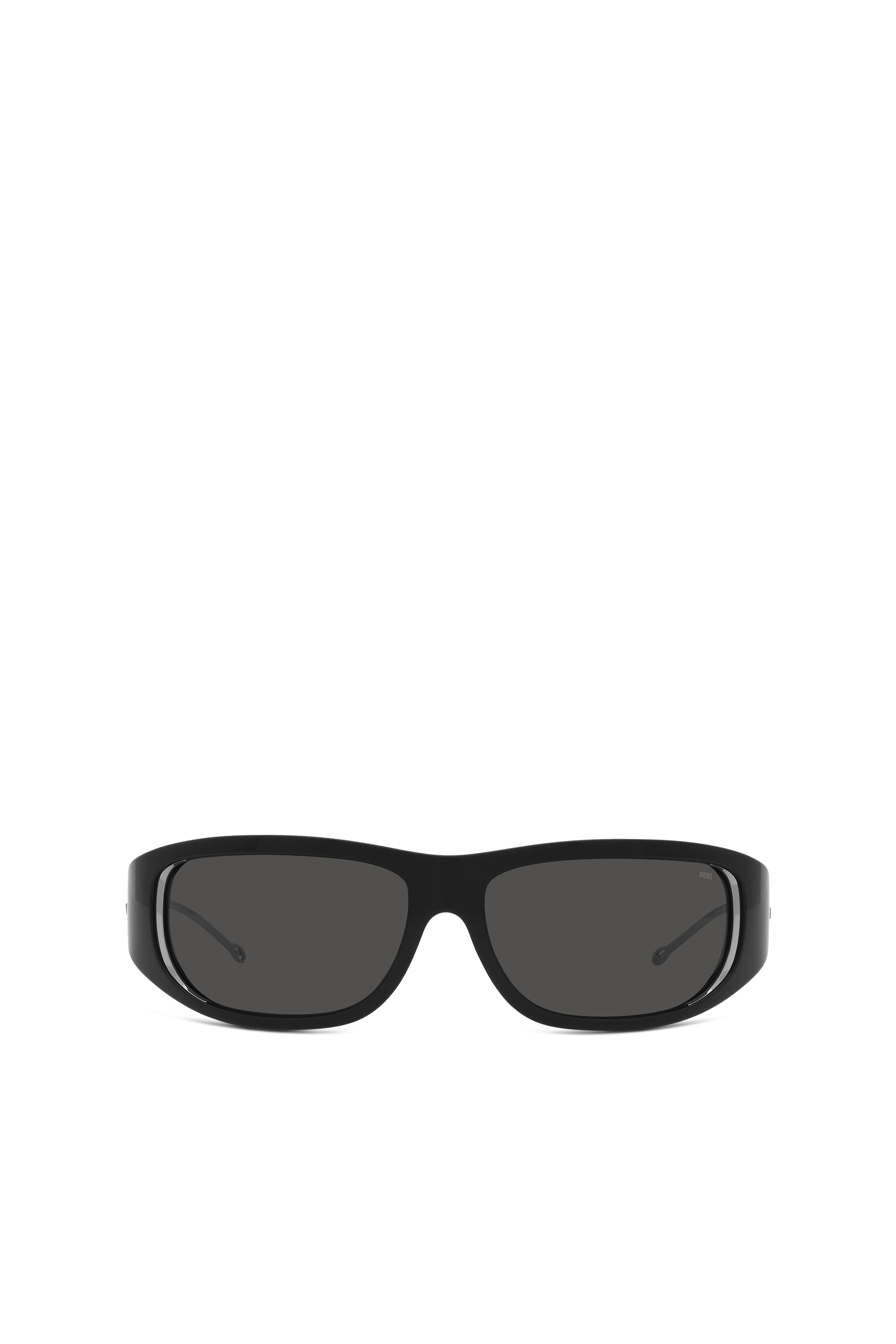 Diesel - 0DL3001, Unisex's Wraparound style sunglasses in Black - 1