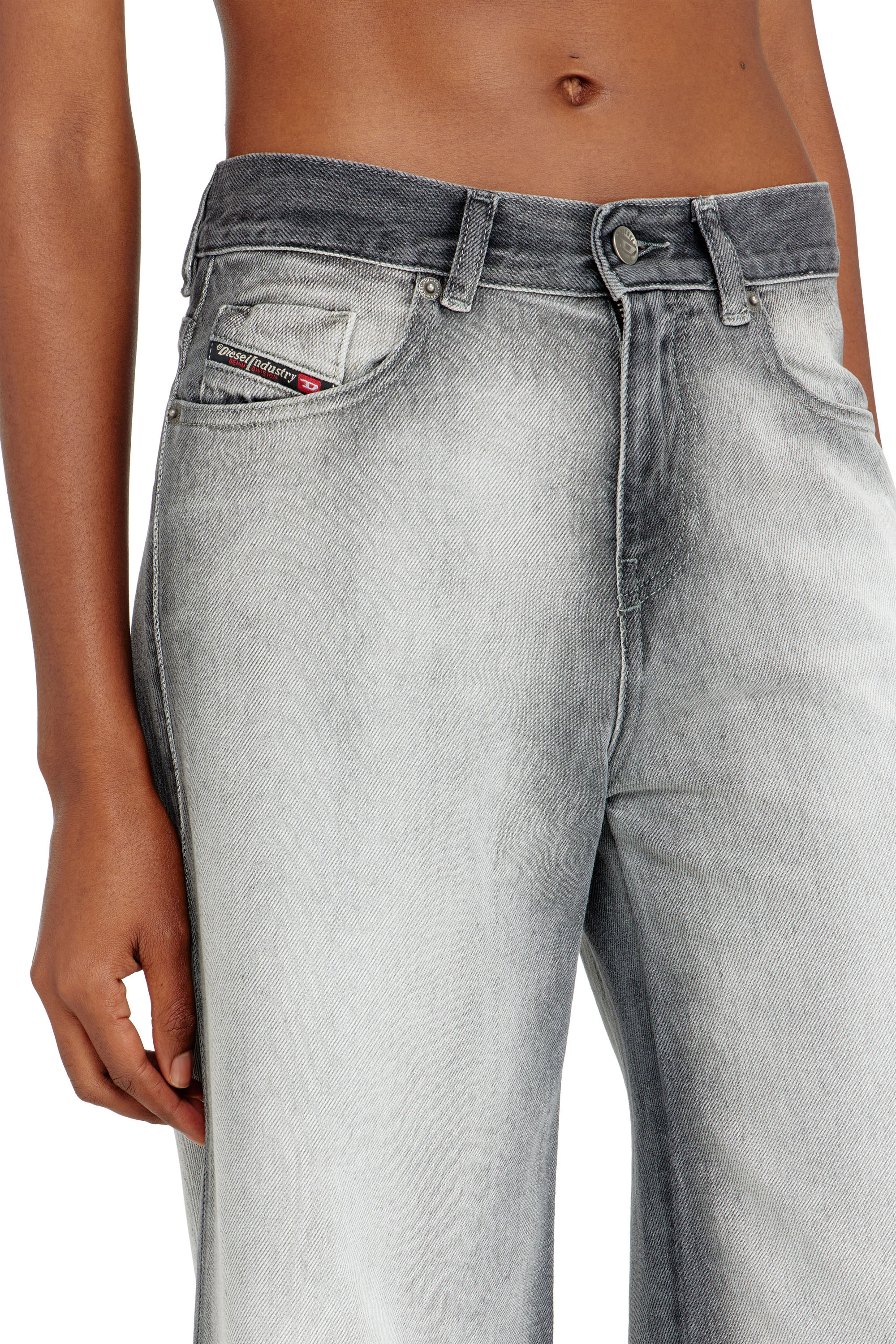 Diesel - Woman's Flare Jeans 1978 D-Akemi 09P28, Light Grey - 4