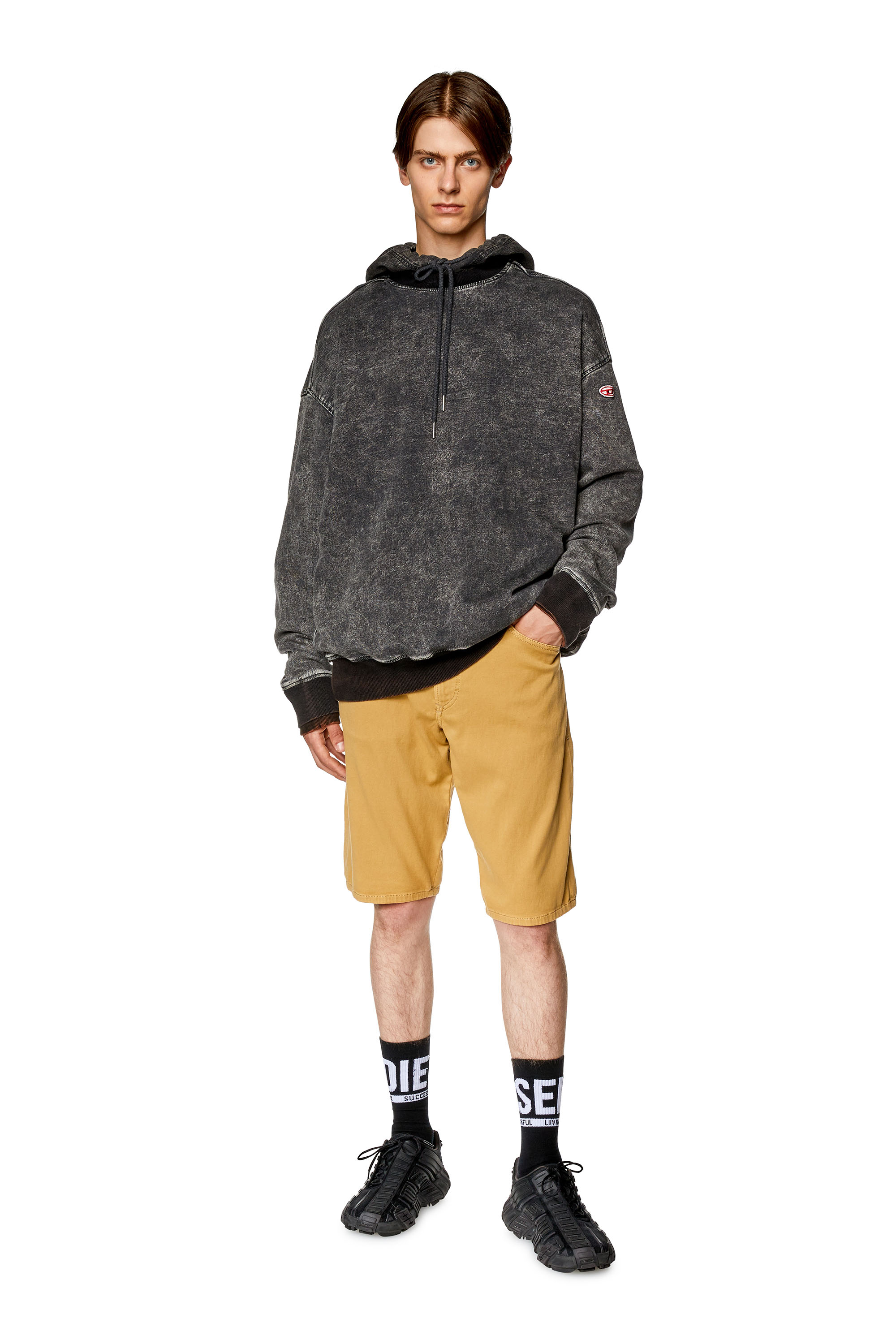 Diesel - D-KROOLEY-SHORT JOGG, Light Brown - Image 2