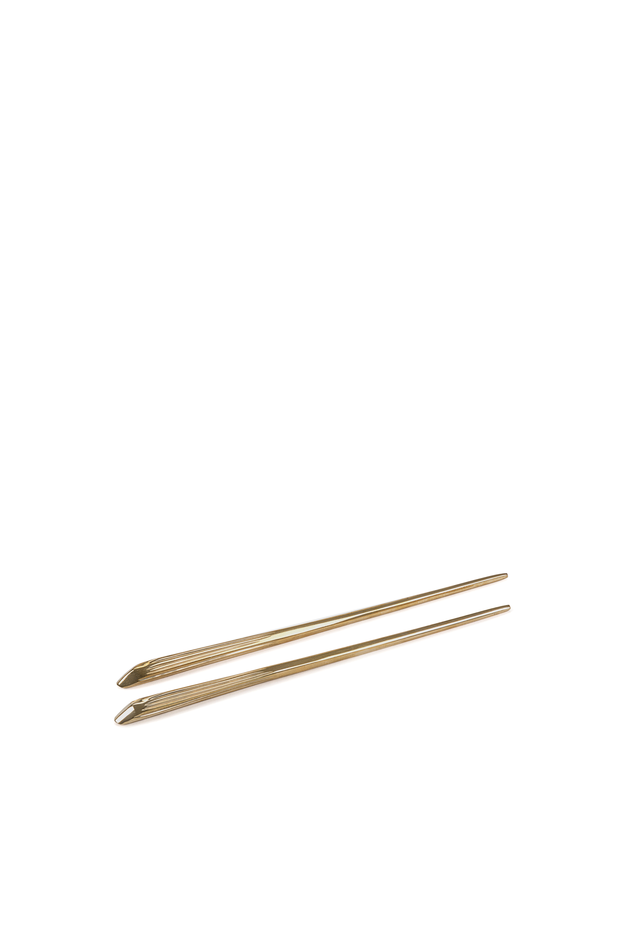 Diesel - 10833 COSMIC DINER, Unisex's Brass chopstick set, height cm 21 / 8.4'' in Gold - 1