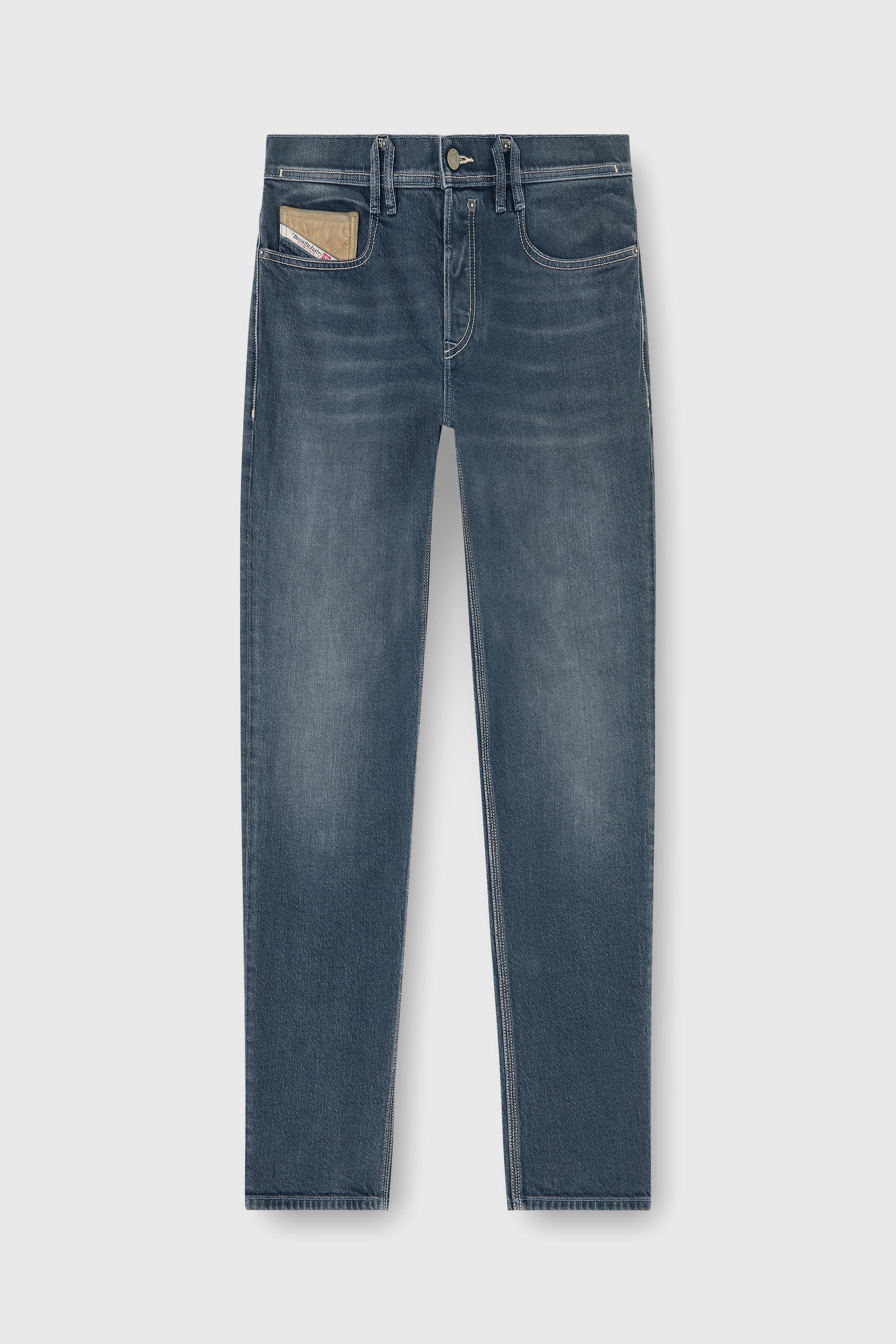 Diesel - Man's Regular Jeans 2023 D-Finitive 007GQ, Medium blue - 2