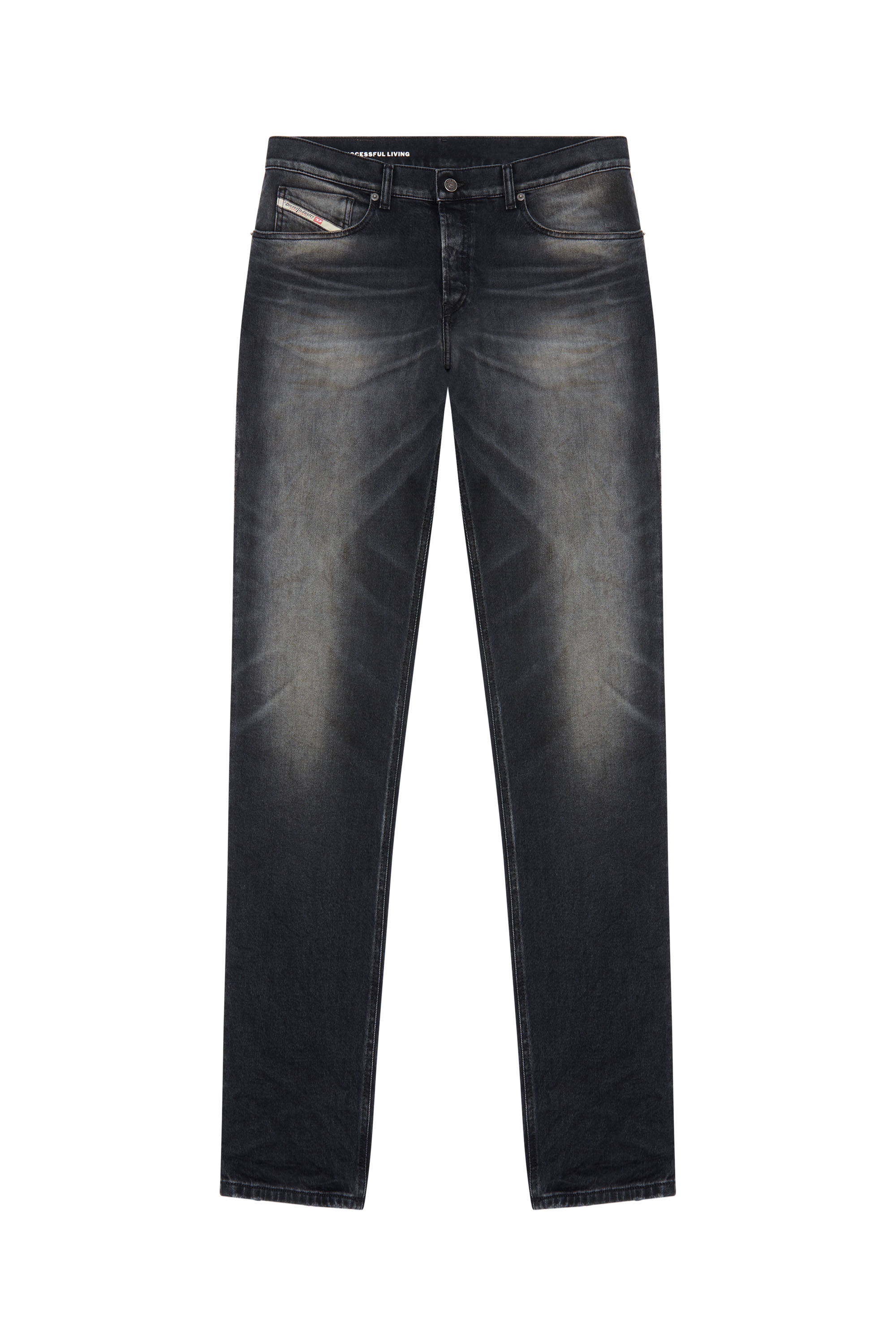 Diesel - Tapered Jeans 2023 D-Finitive 09G20, Black/Dark grey - Image 5