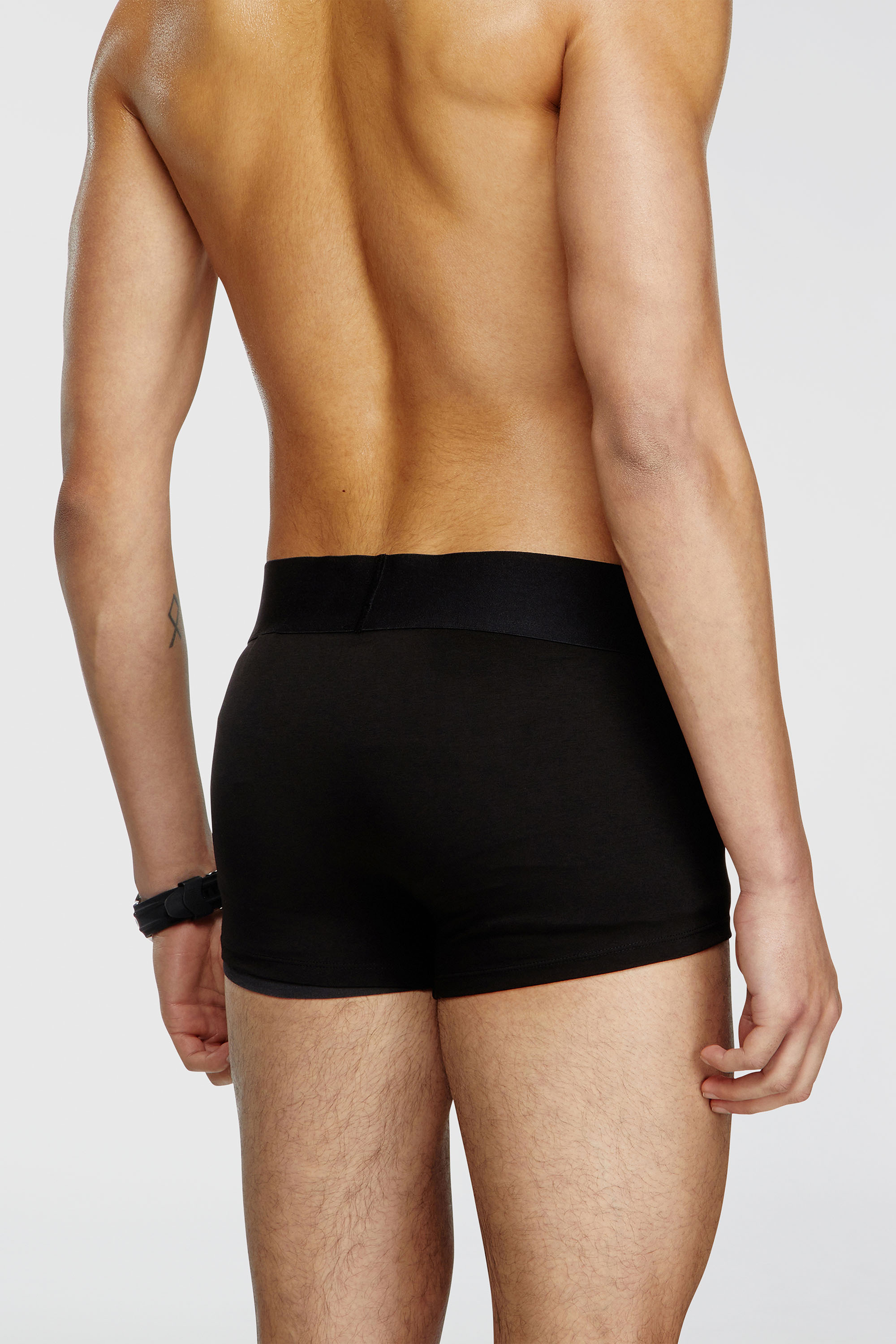 Diesel - UMBX-DAMIENTHREEPACK-5.5EL, Man's Three-pack boxer briefs in stretch cotton in Black - 4
