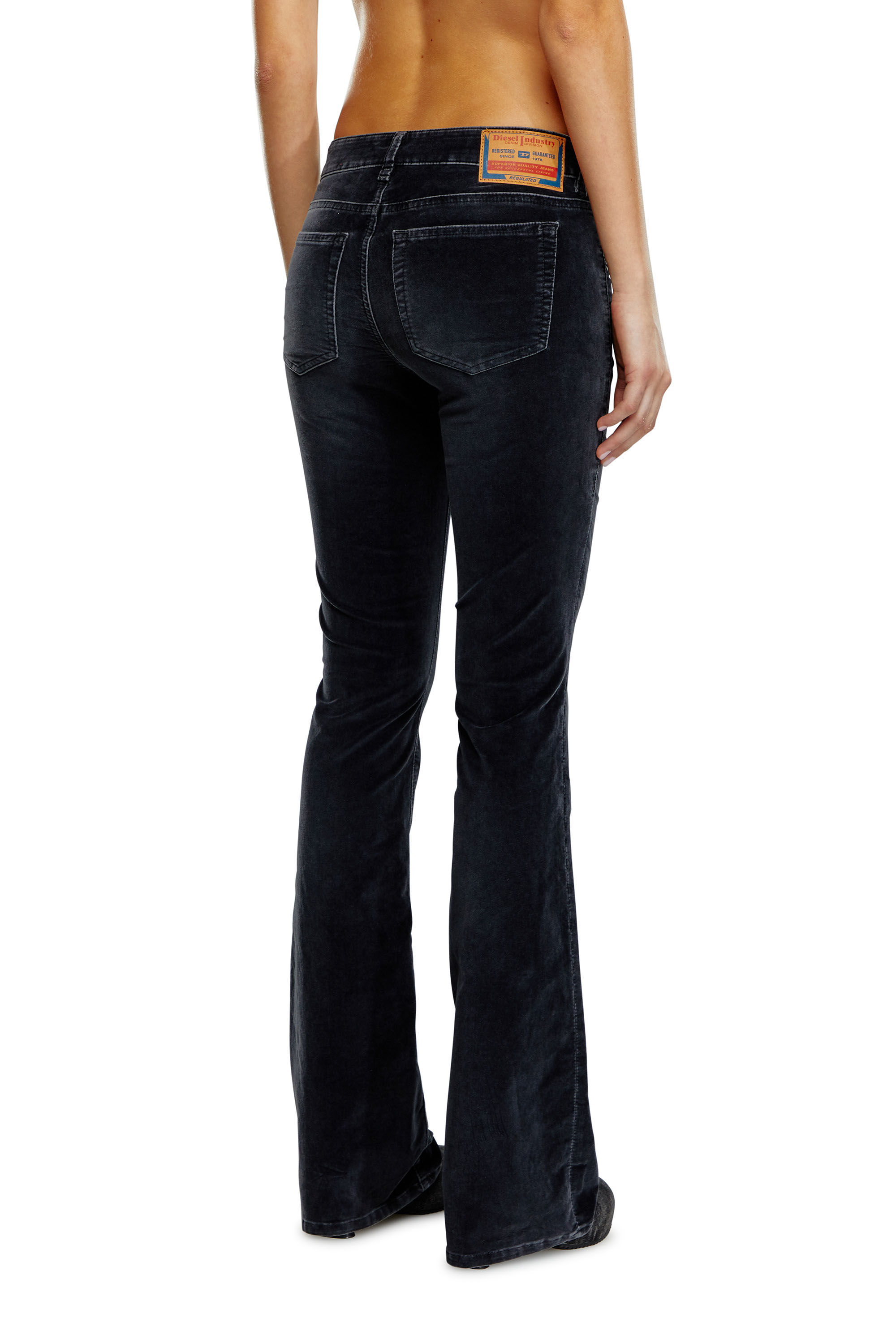 Diesel - Bootcut and Flare Jeans 1969 D-Ebbey 003HL, Black - Image 2