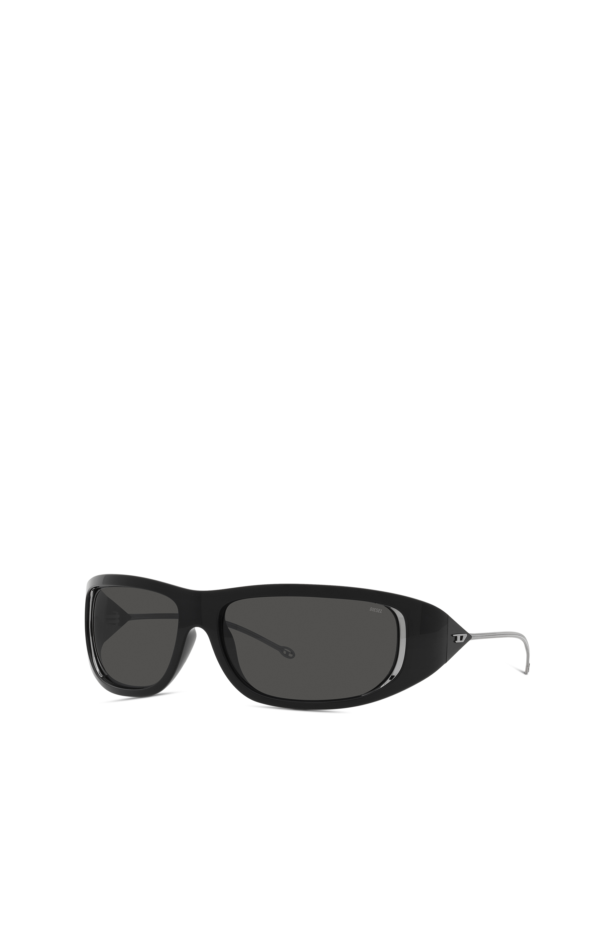 Diesel - 0DL3001, Unisex's Wraparound style sunglasses in Black - 5